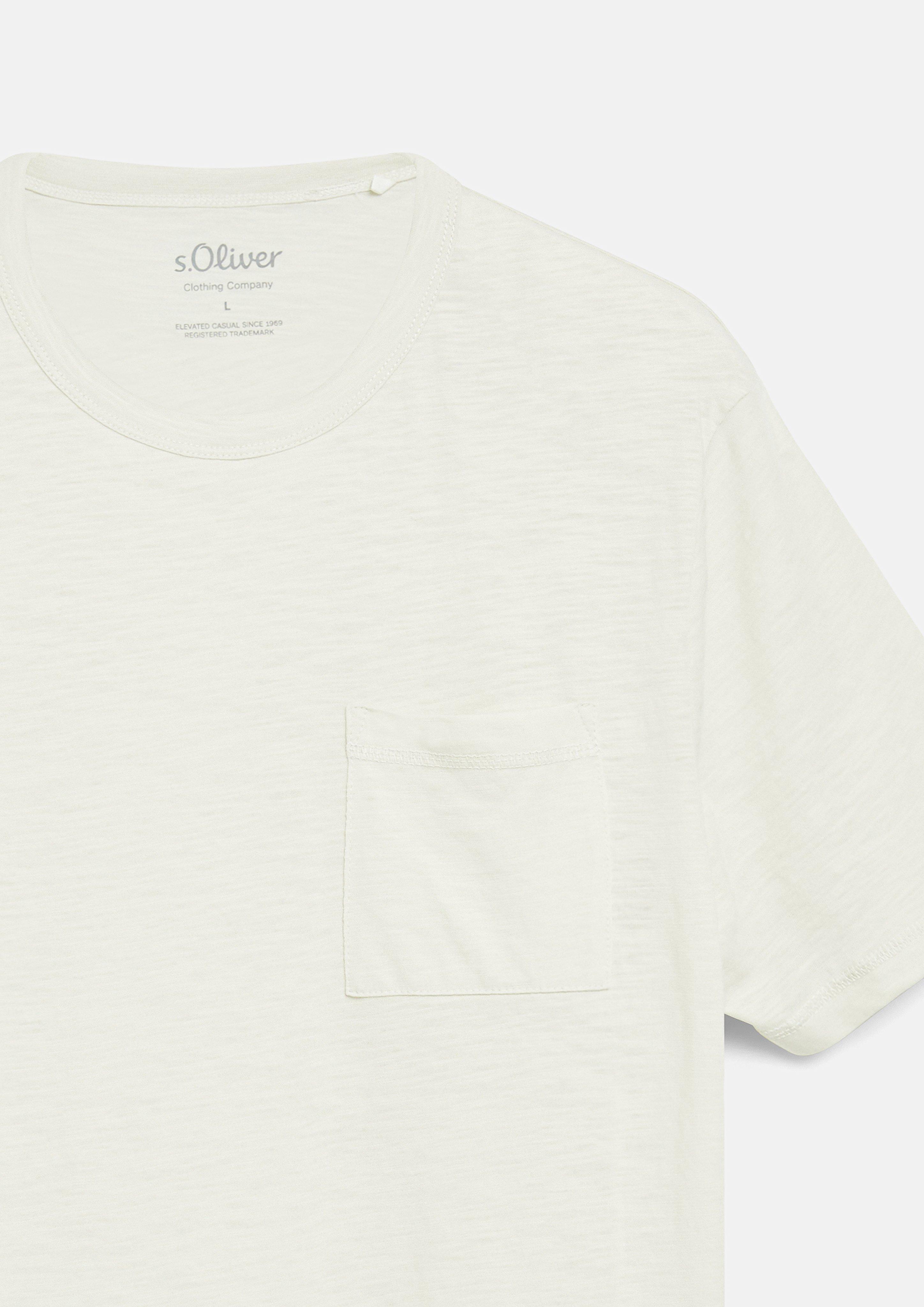 Herren T-Shirt in beige von s.Oliver