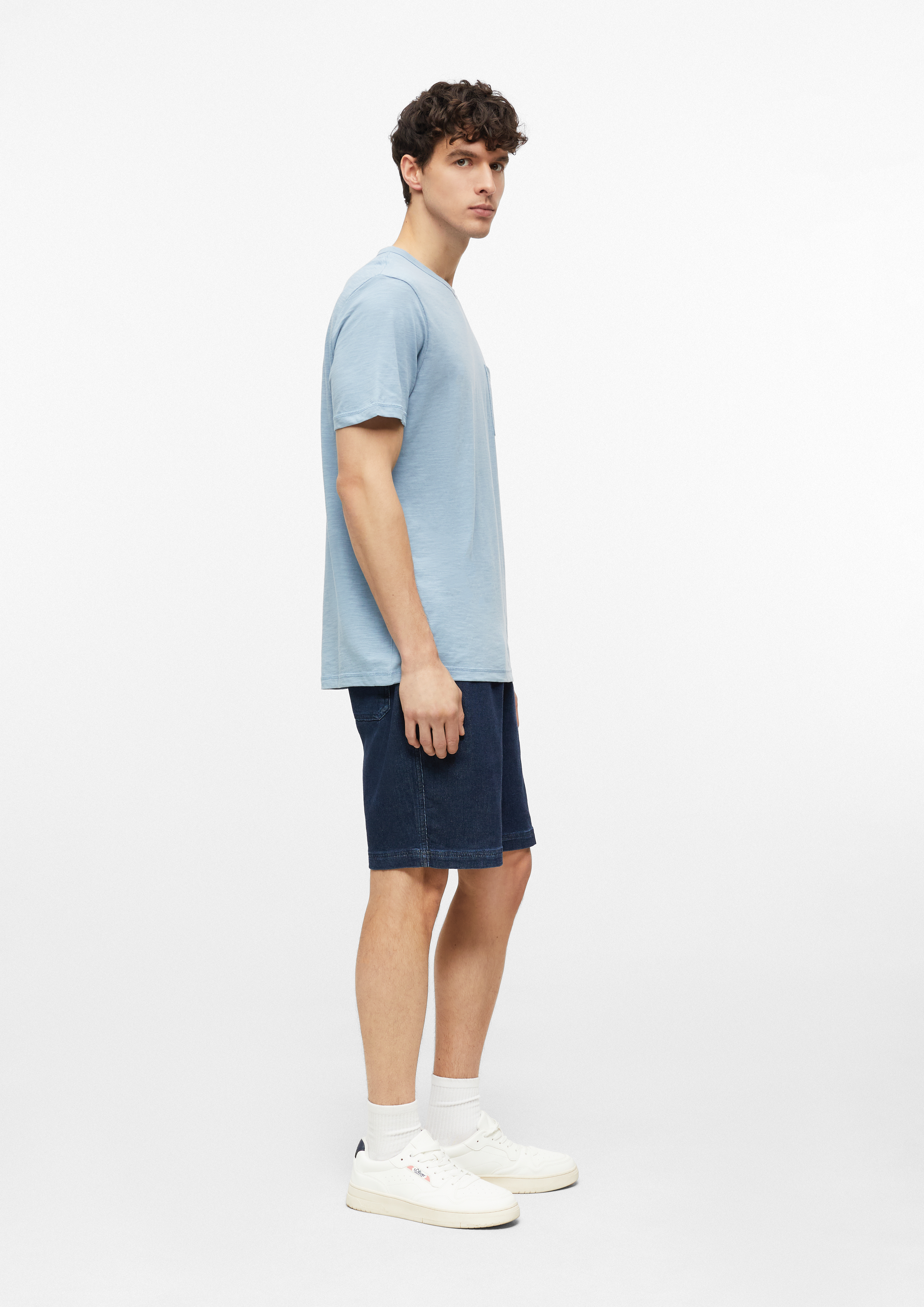 Herren T-Shirt in blau von s.Oliver