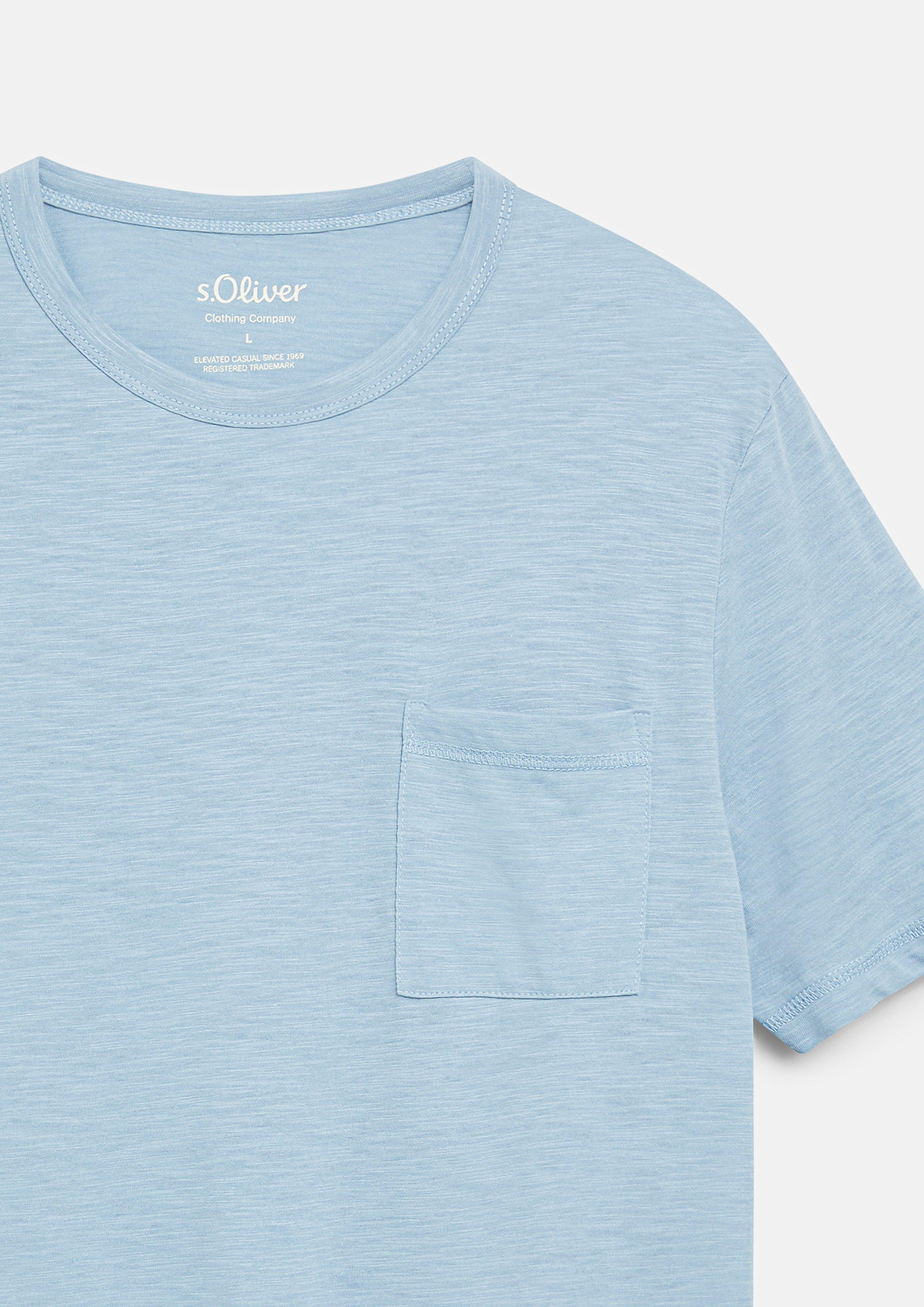Herren T-Shirt in blau von s.Oliver