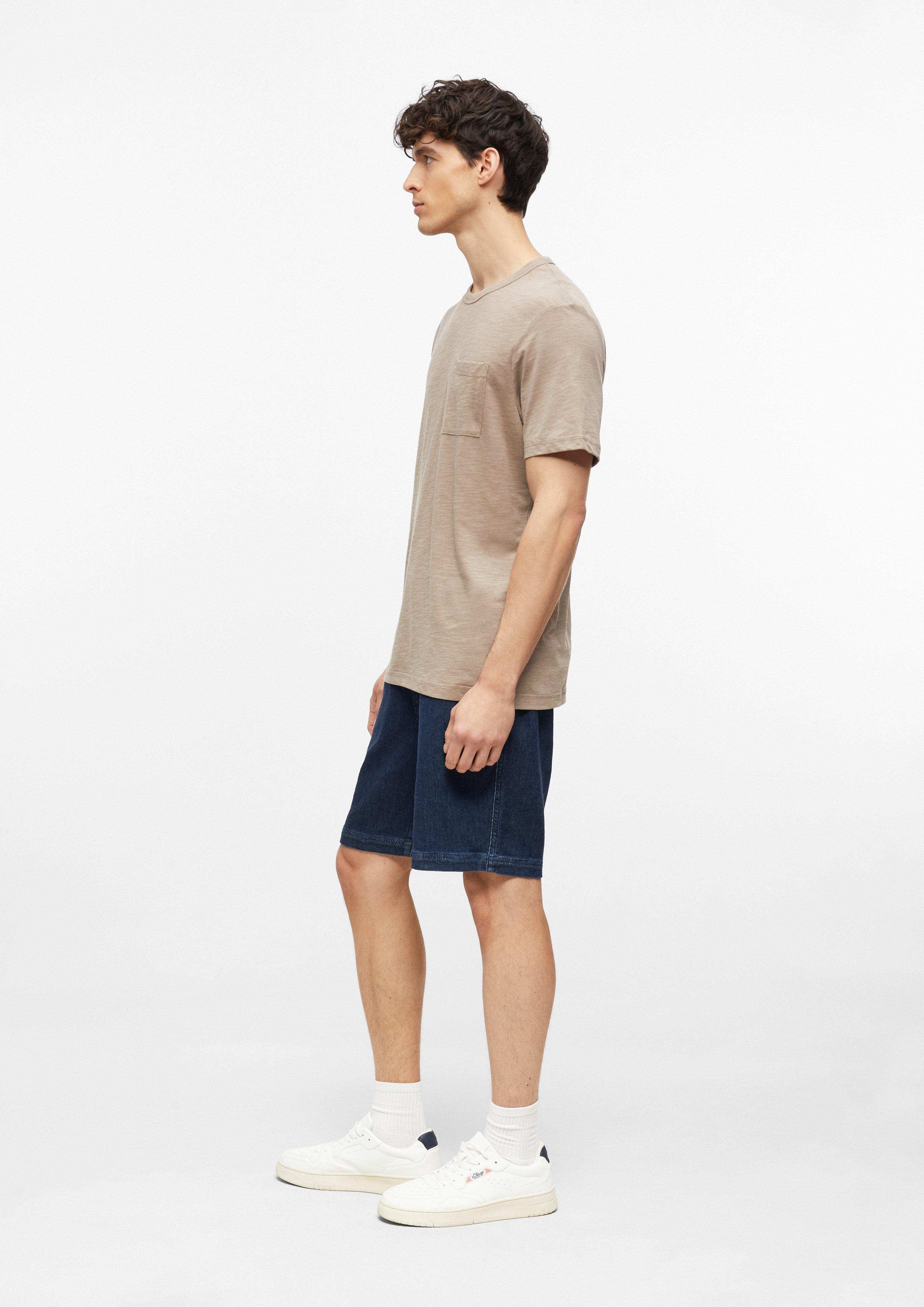 Hommes T-shirt en brun de s.Oliver