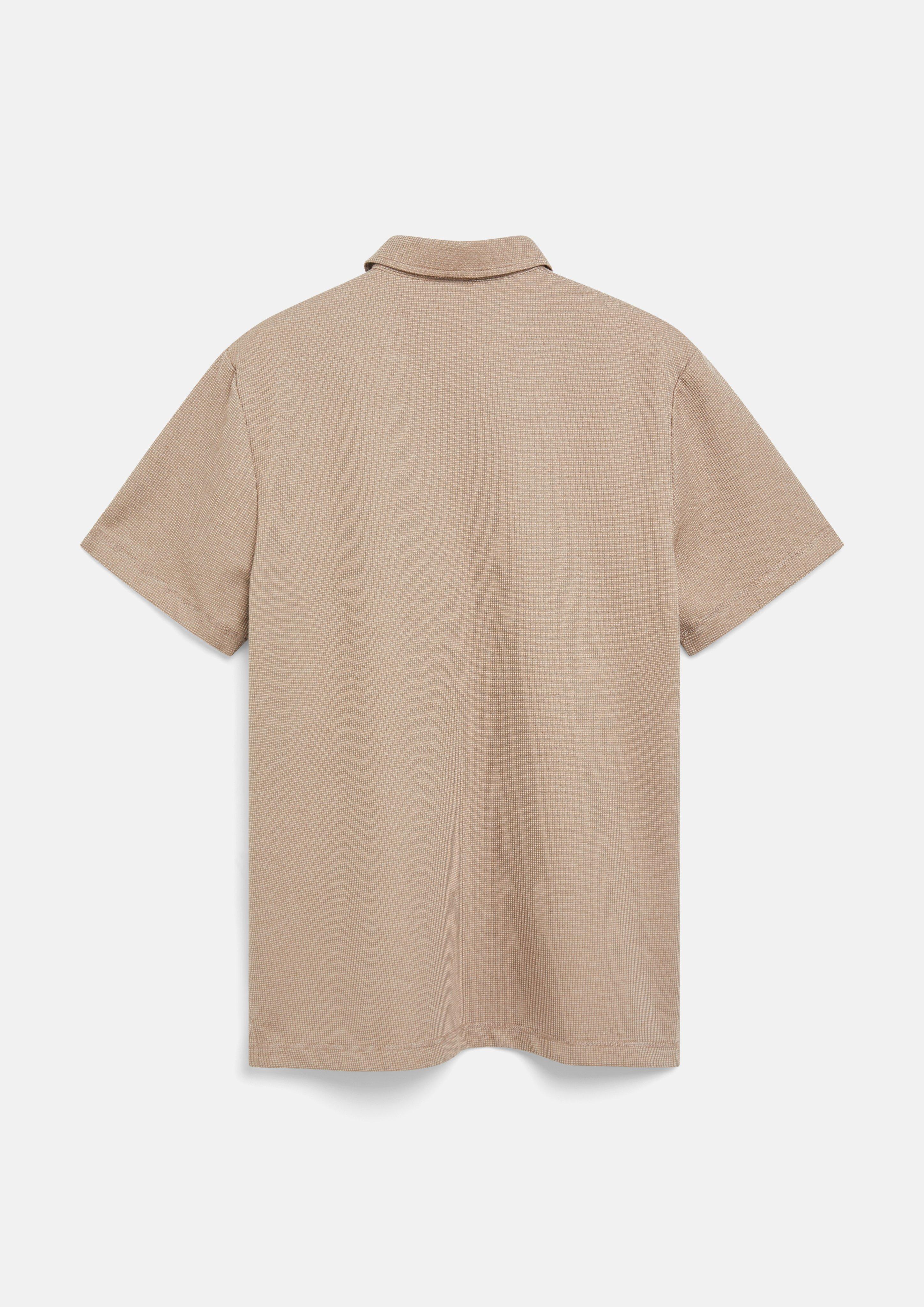 Herren Polo-Shirt in braun von s.Oliver