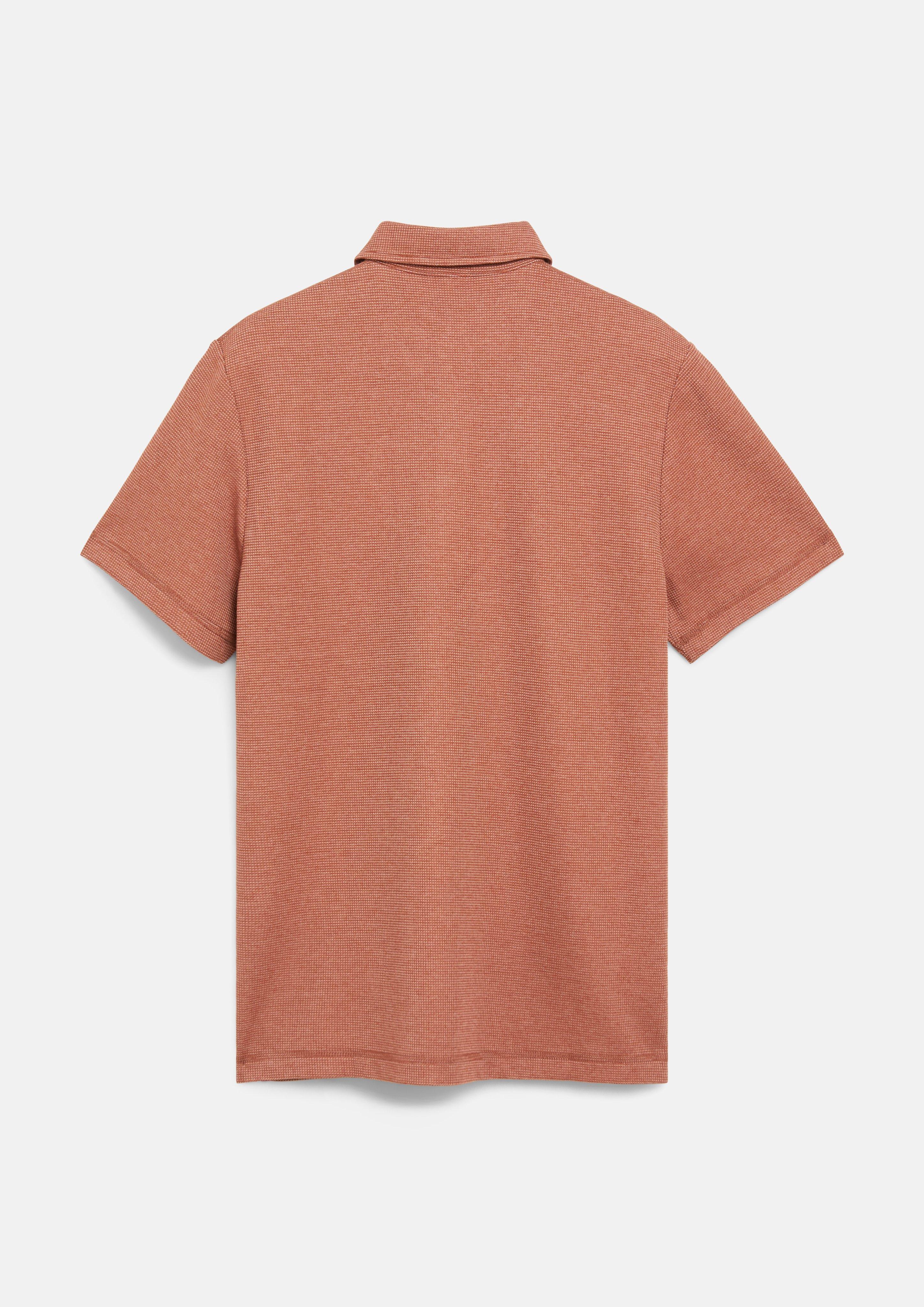 Herren Polo-Shirt in braun von s.Oliver