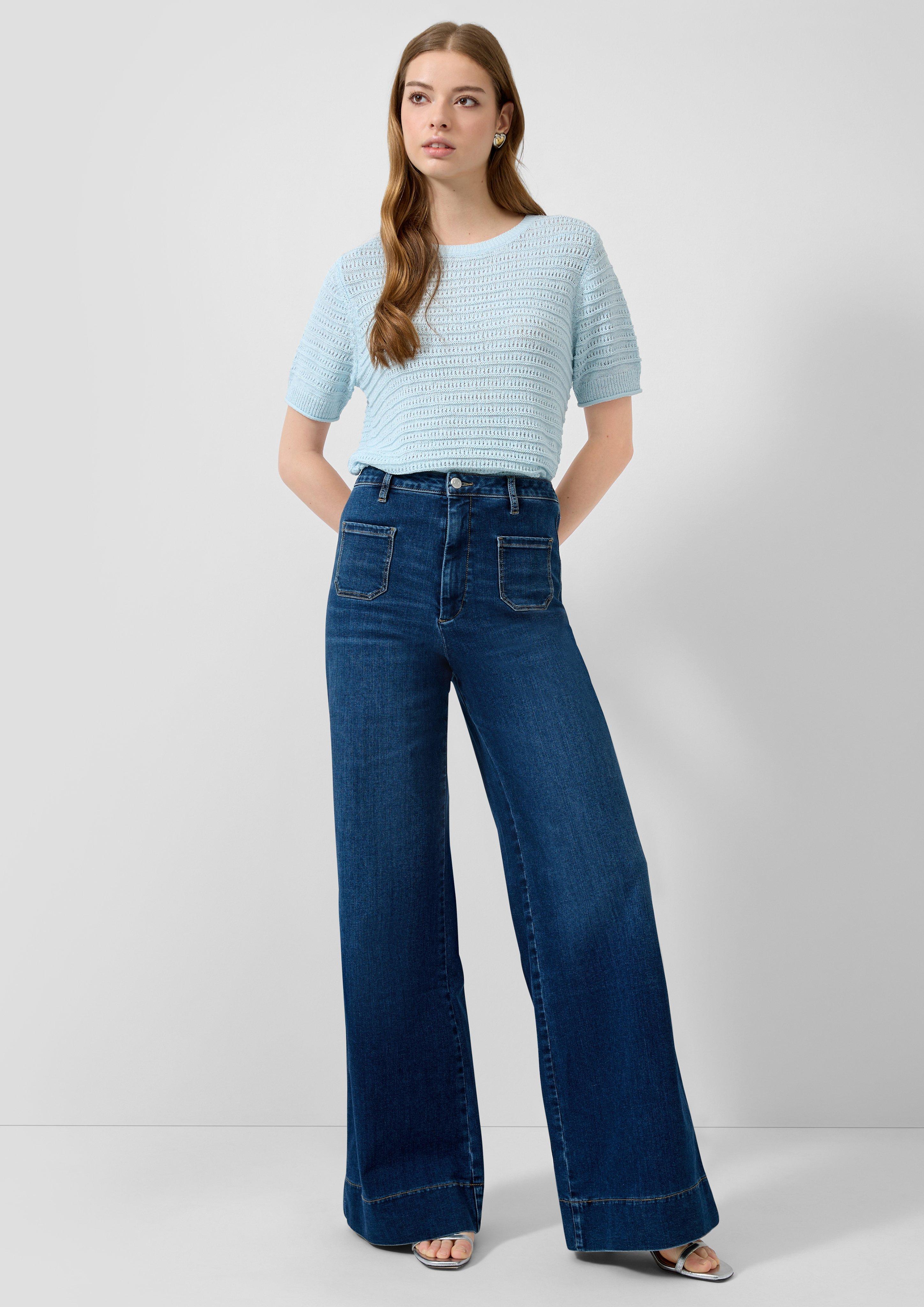 Denim trousers in 57Z2 & 99Z2