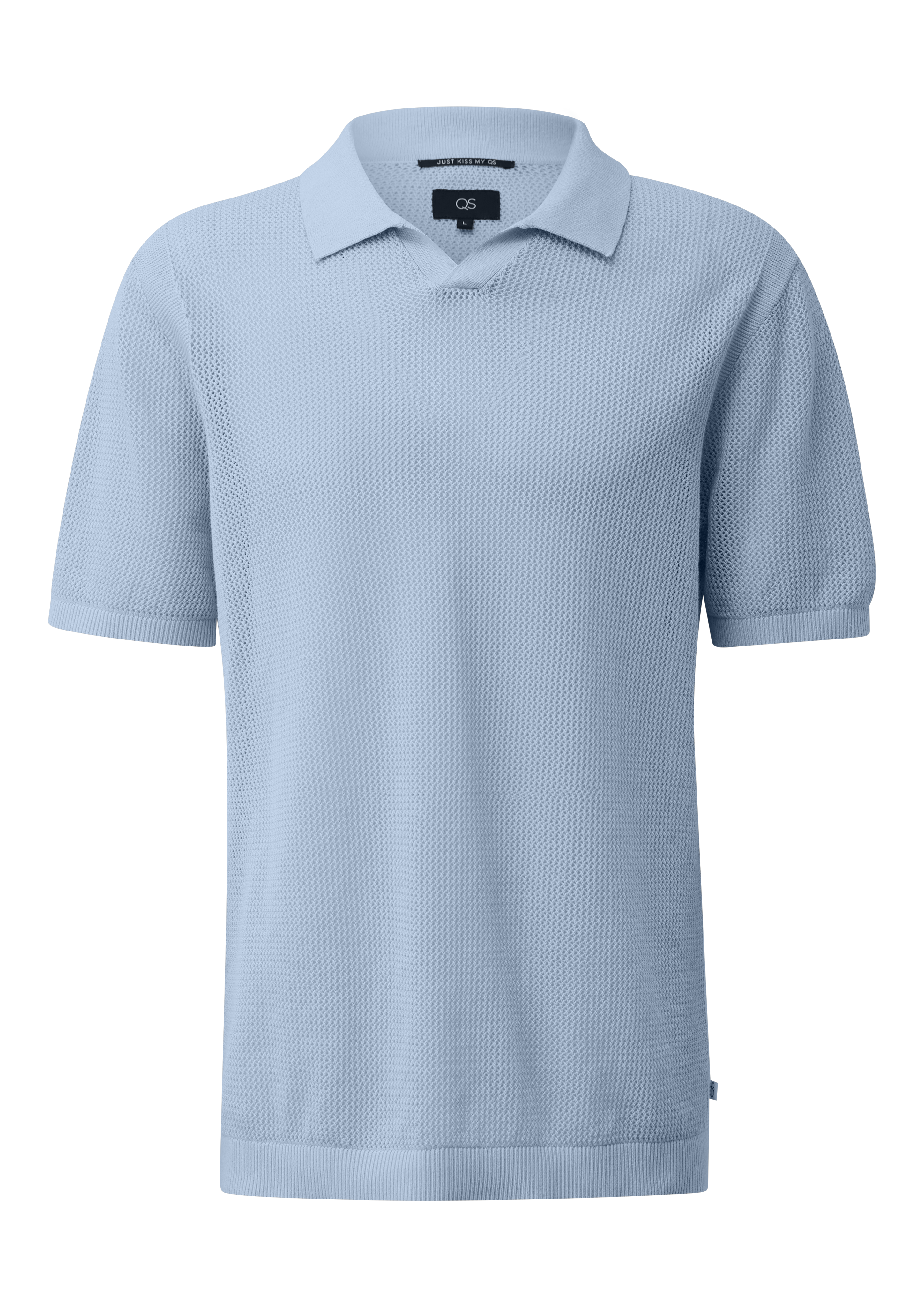 Gebreid poloshirt