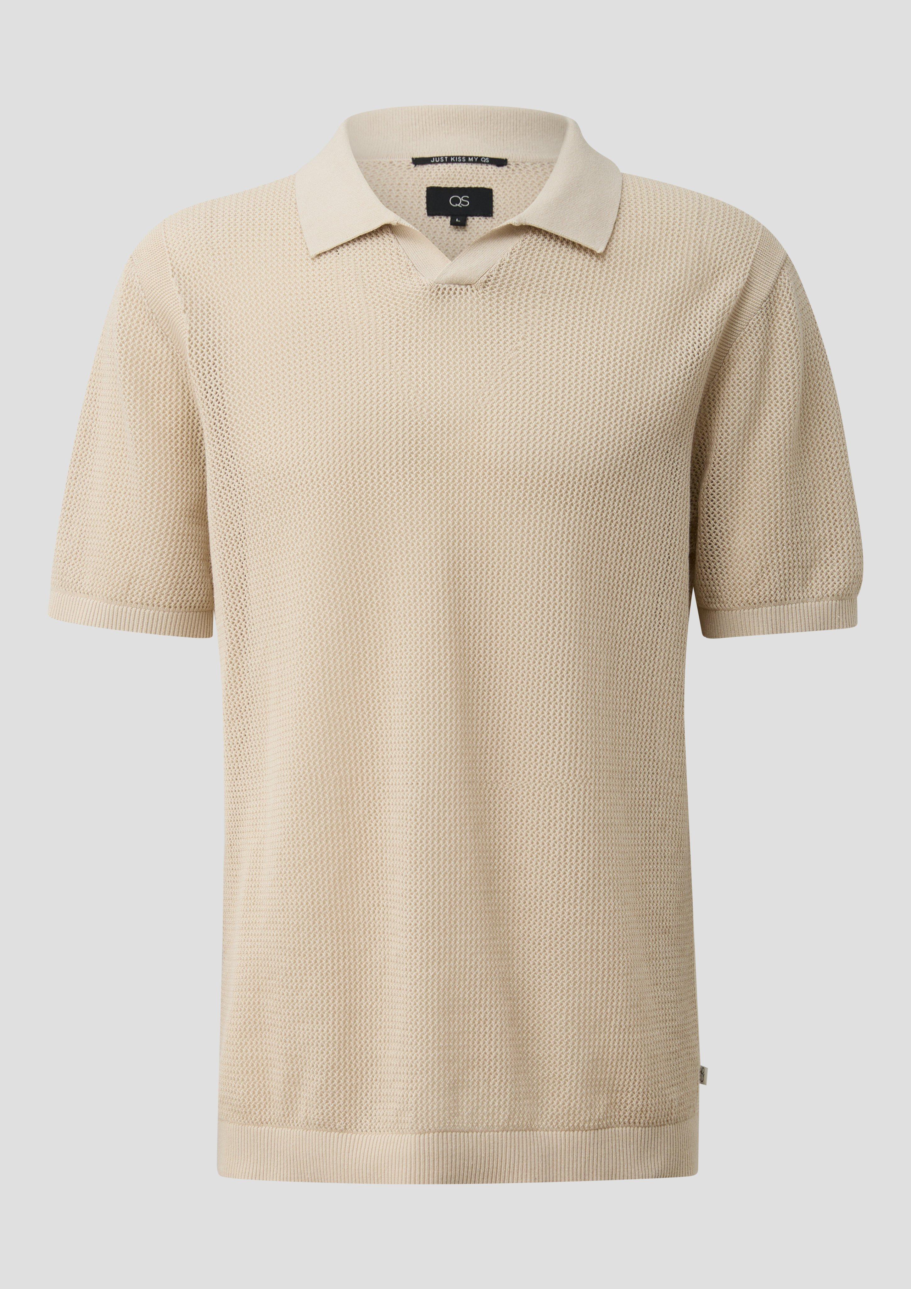 Gebreid poloshirt