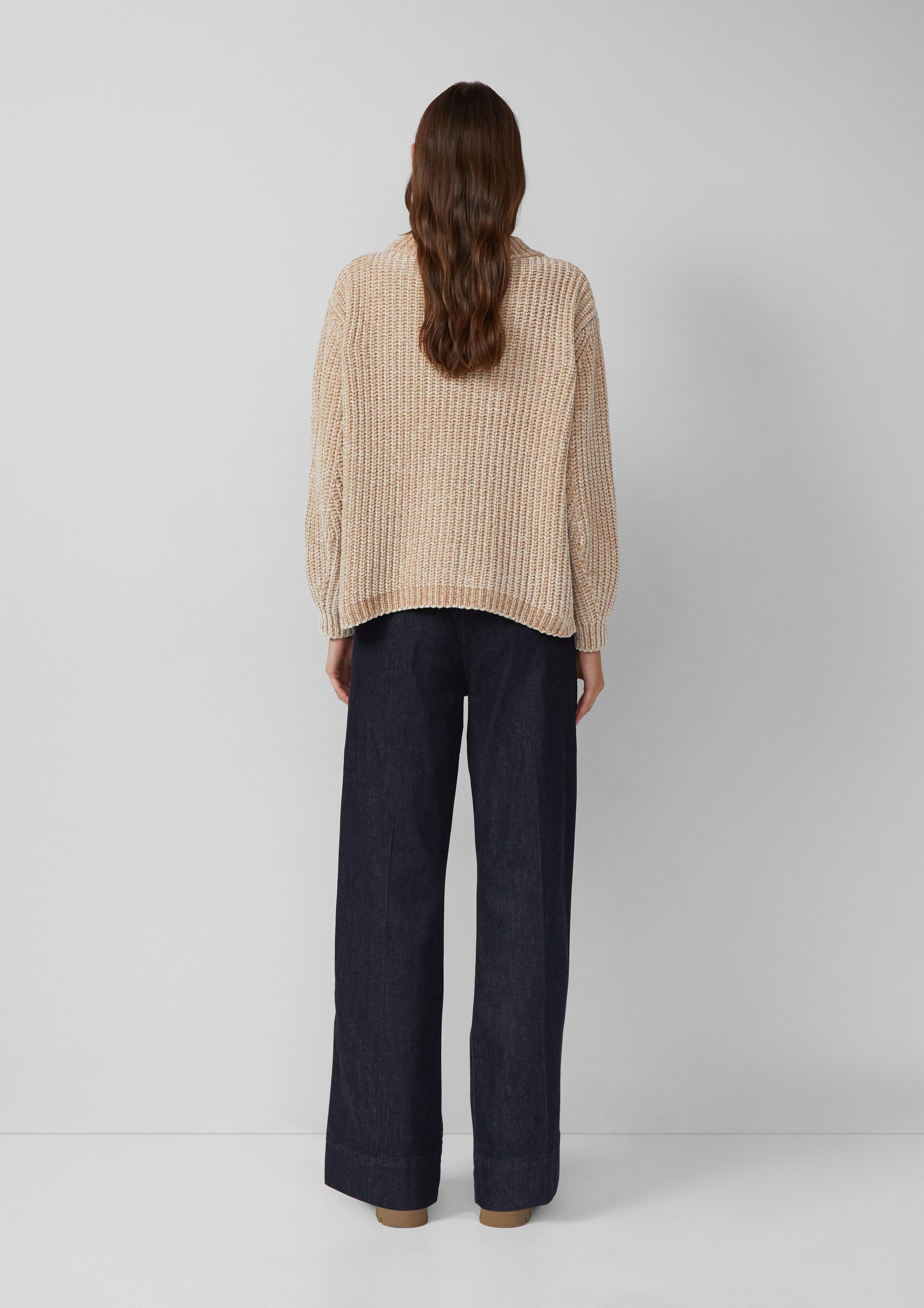 Women Knitted pullover in beige by s.Oliver