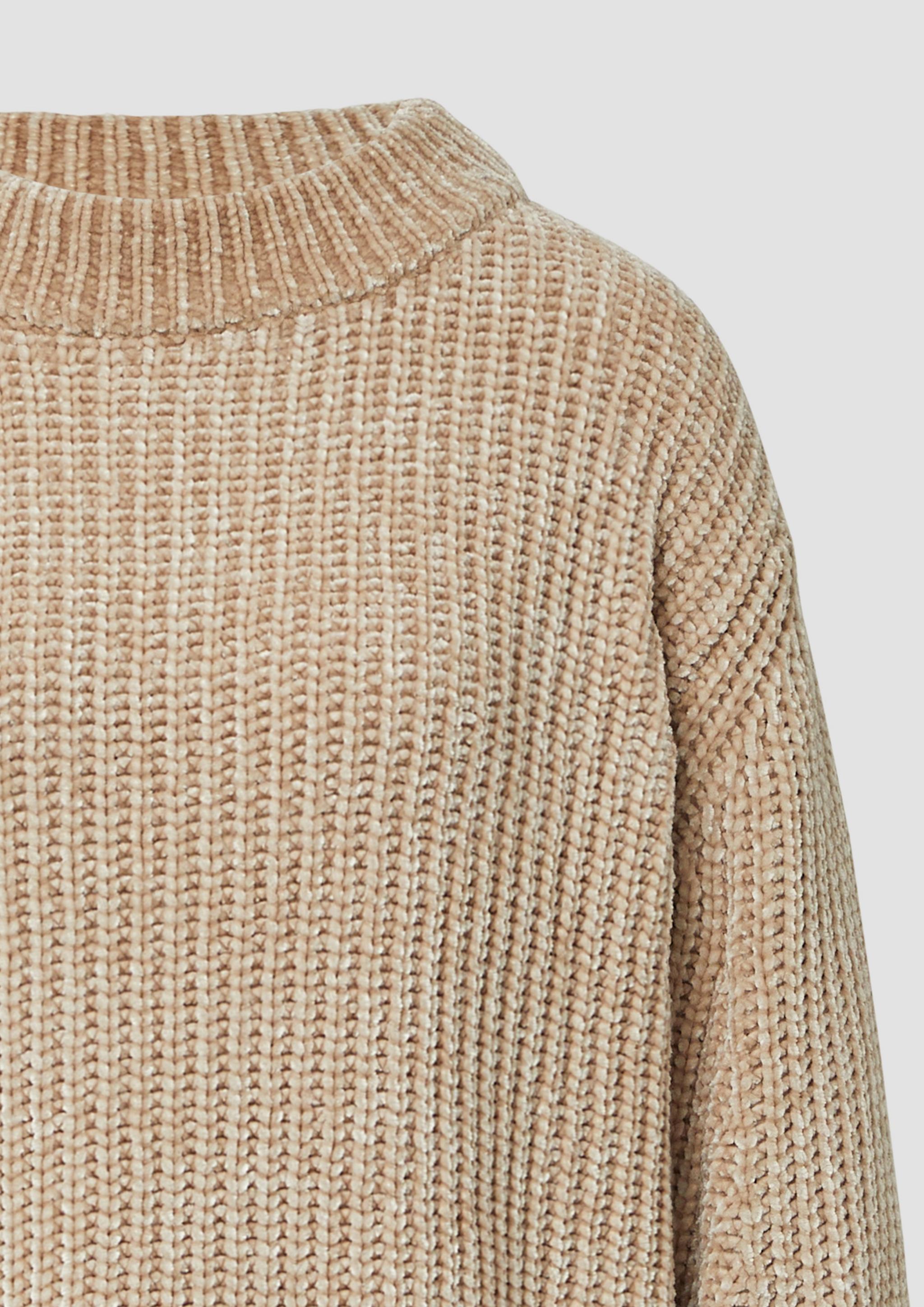 Women Knitted pullover in beige by s.Oliver
