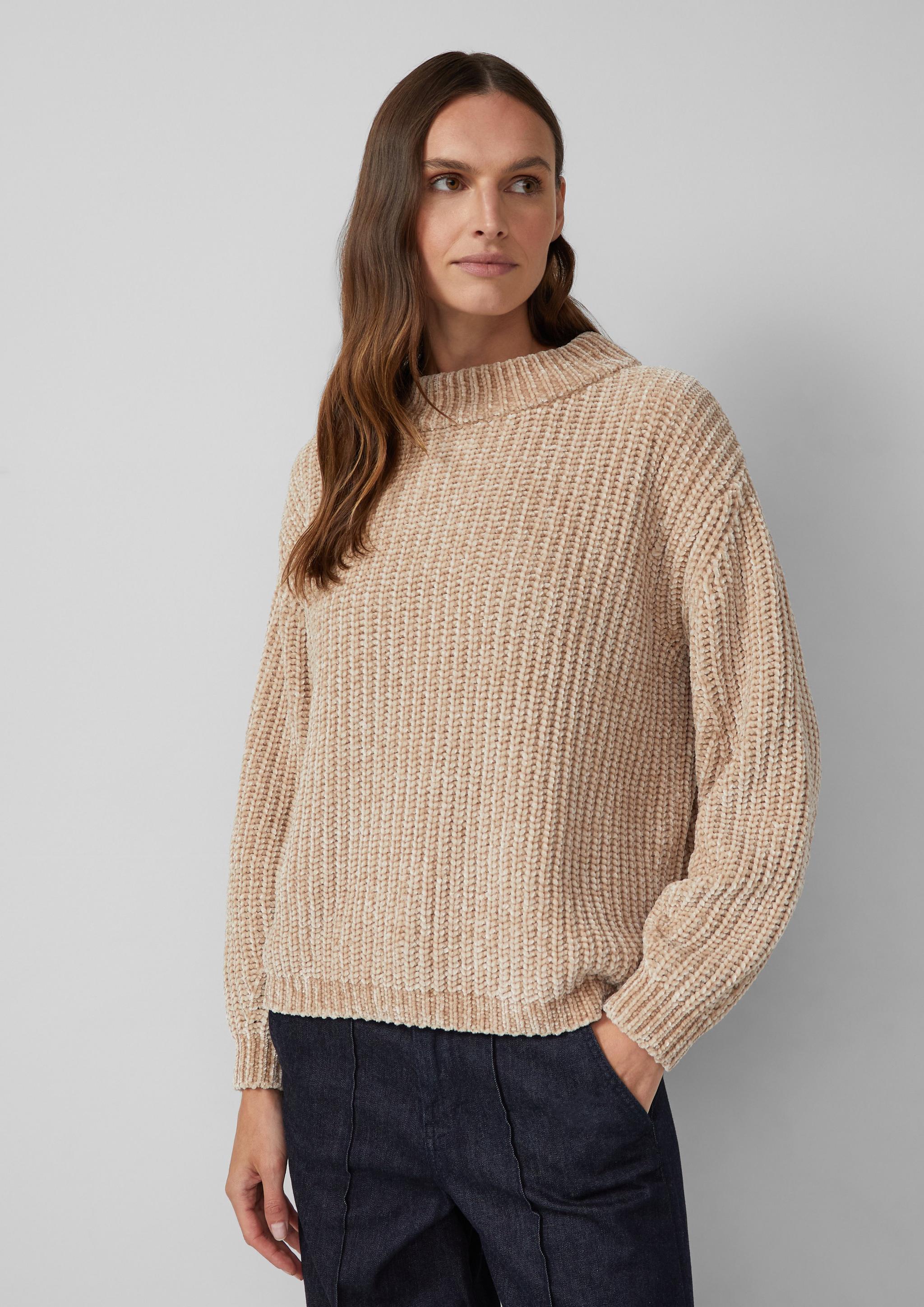 Women Knitted pullover in beige by s.Oliver