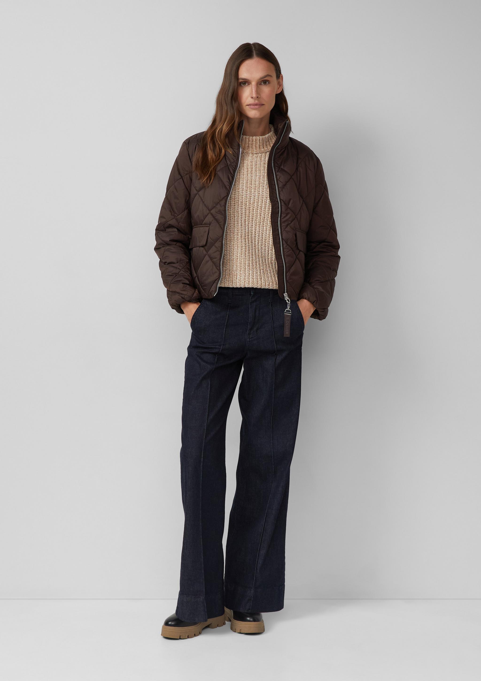 Women Knitted pullover in beige by s.Oliver