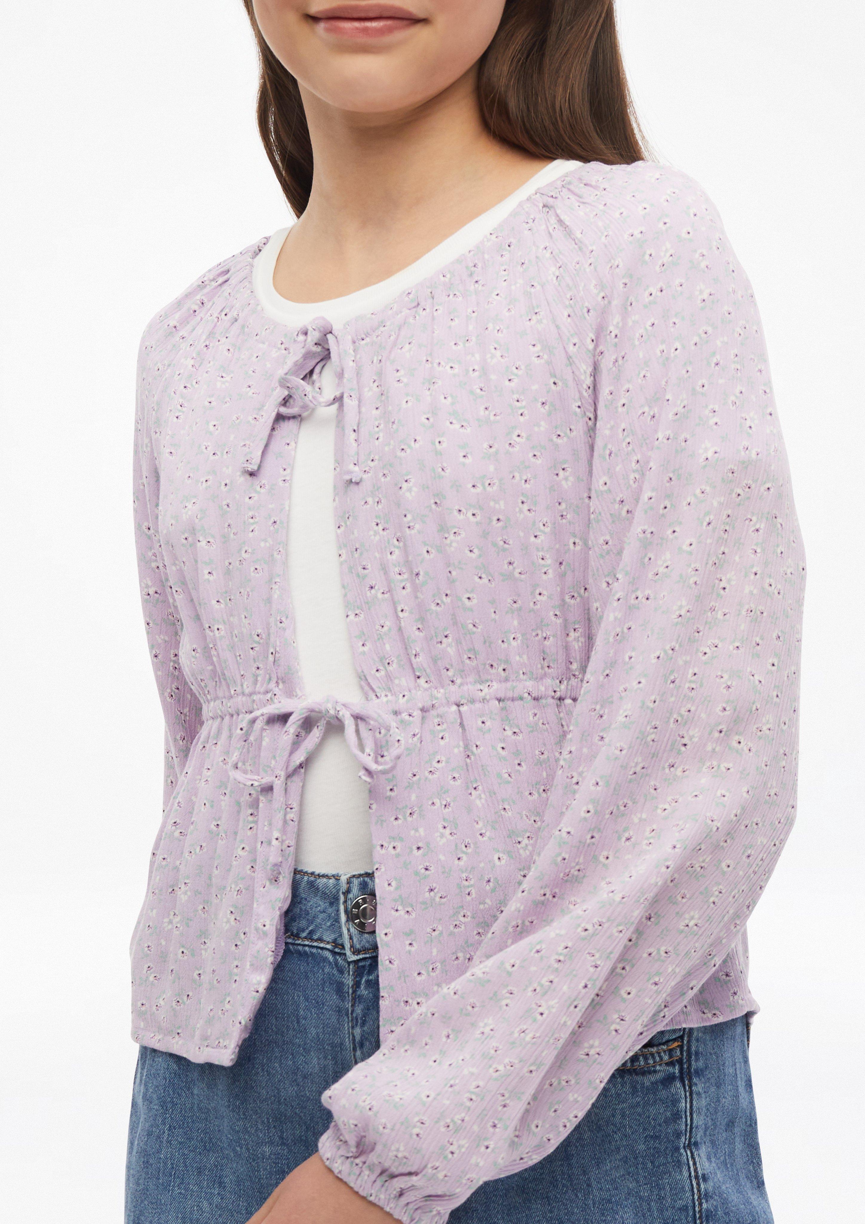 Junior Bluse in paars van s.Oliver