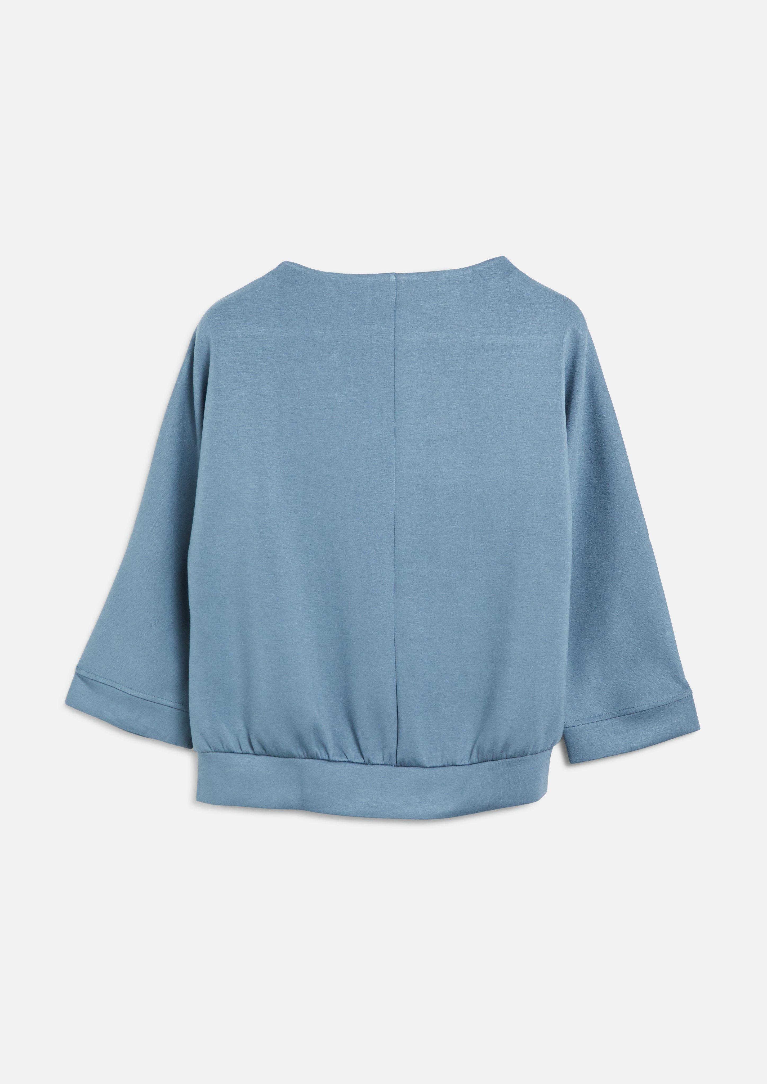Women Sweatshirt in blue by s.Oliver BLACK LABEL