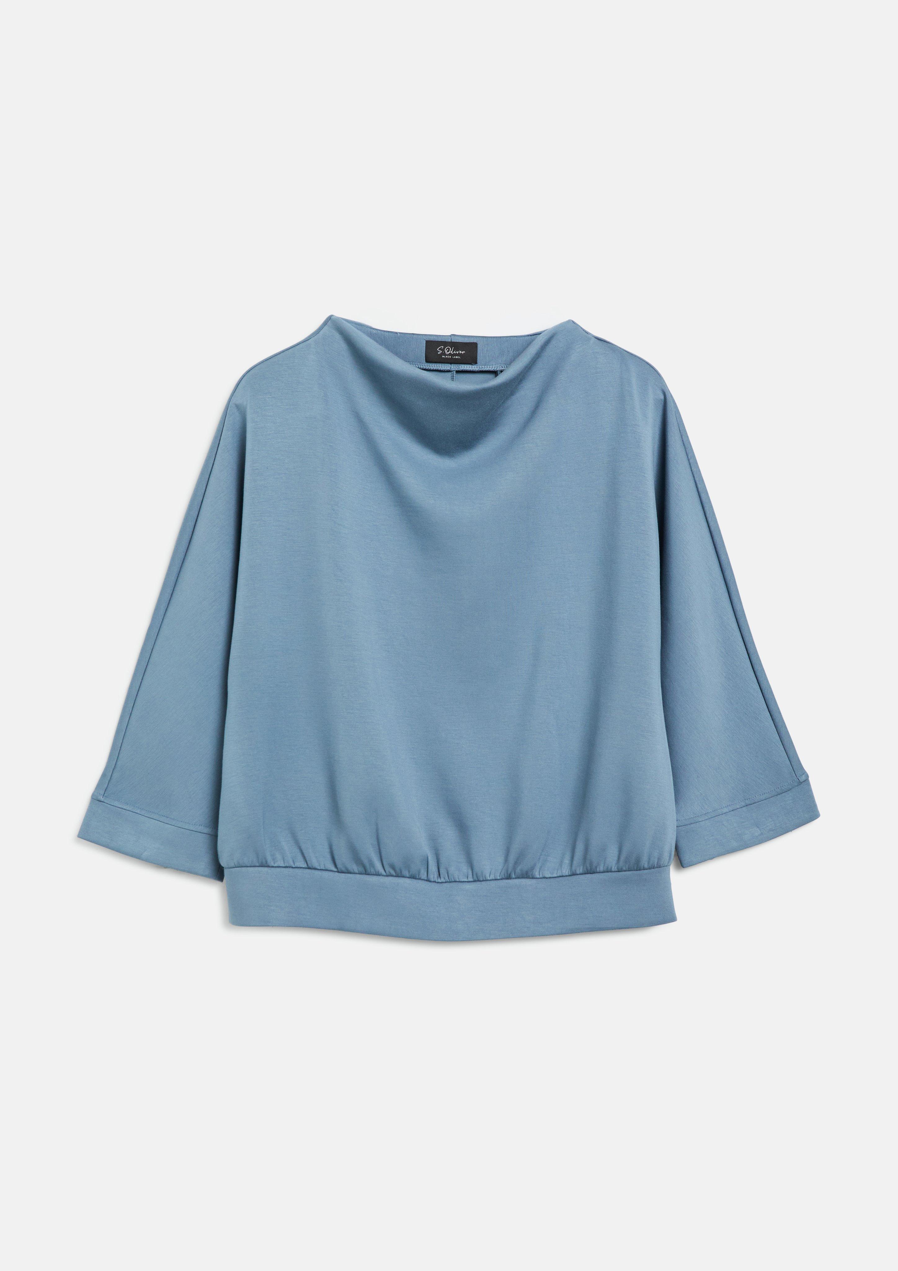 Sweatshirt in pale blue by s.Oliver BLACK LABEL