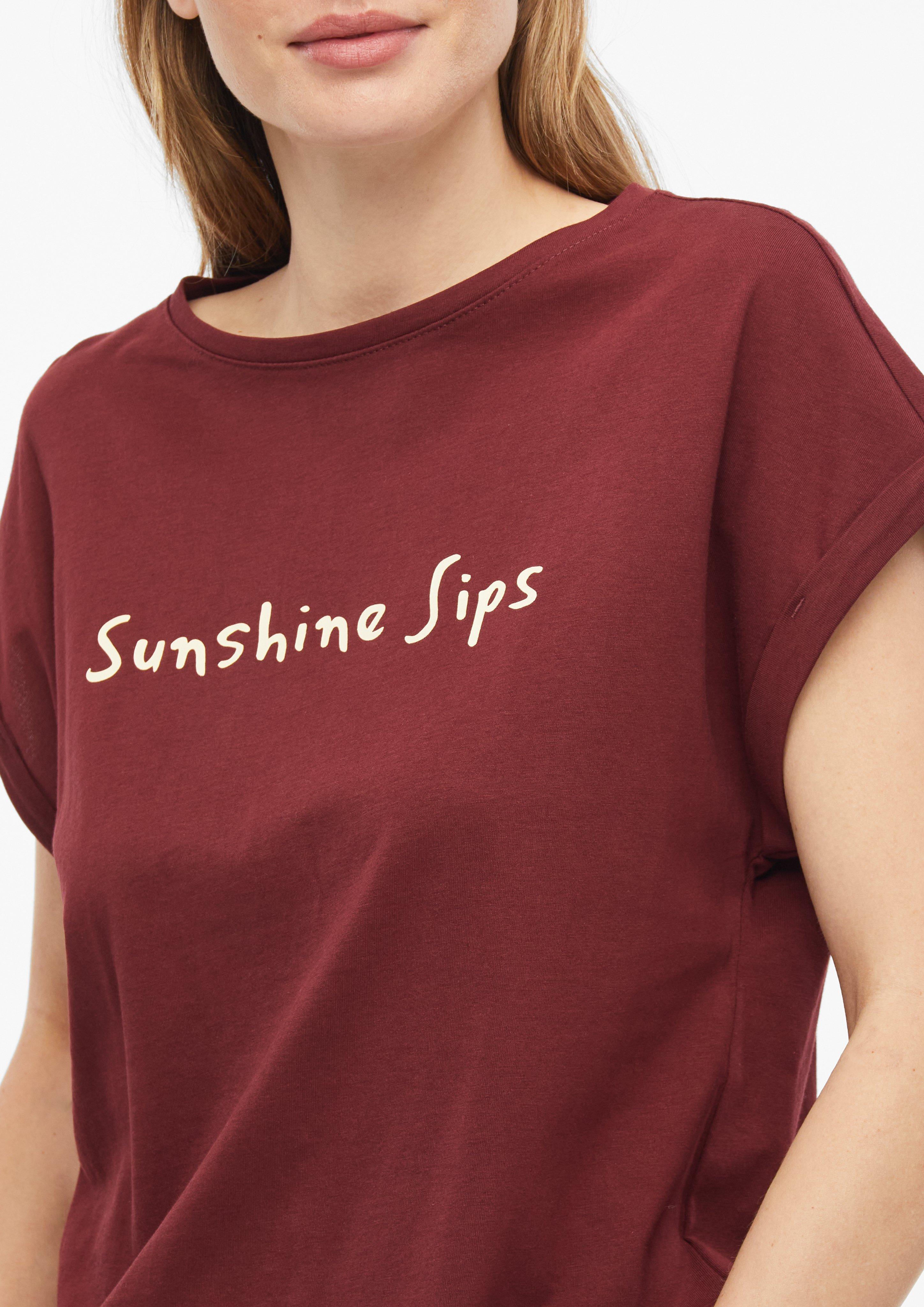 Dames T-Shirt in rood van s.Oliver