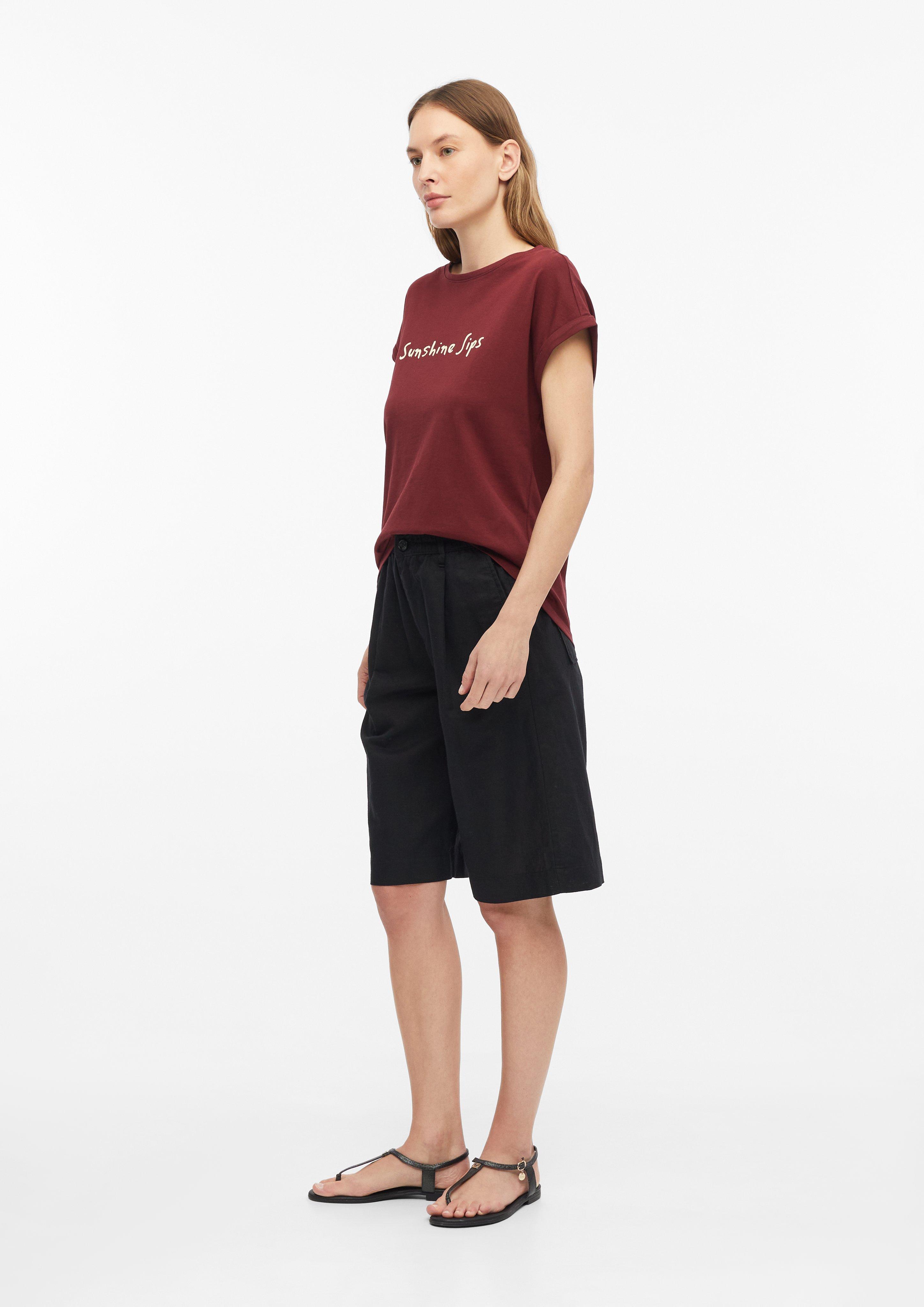 Dames T-Shirt in rood van s.Oliver