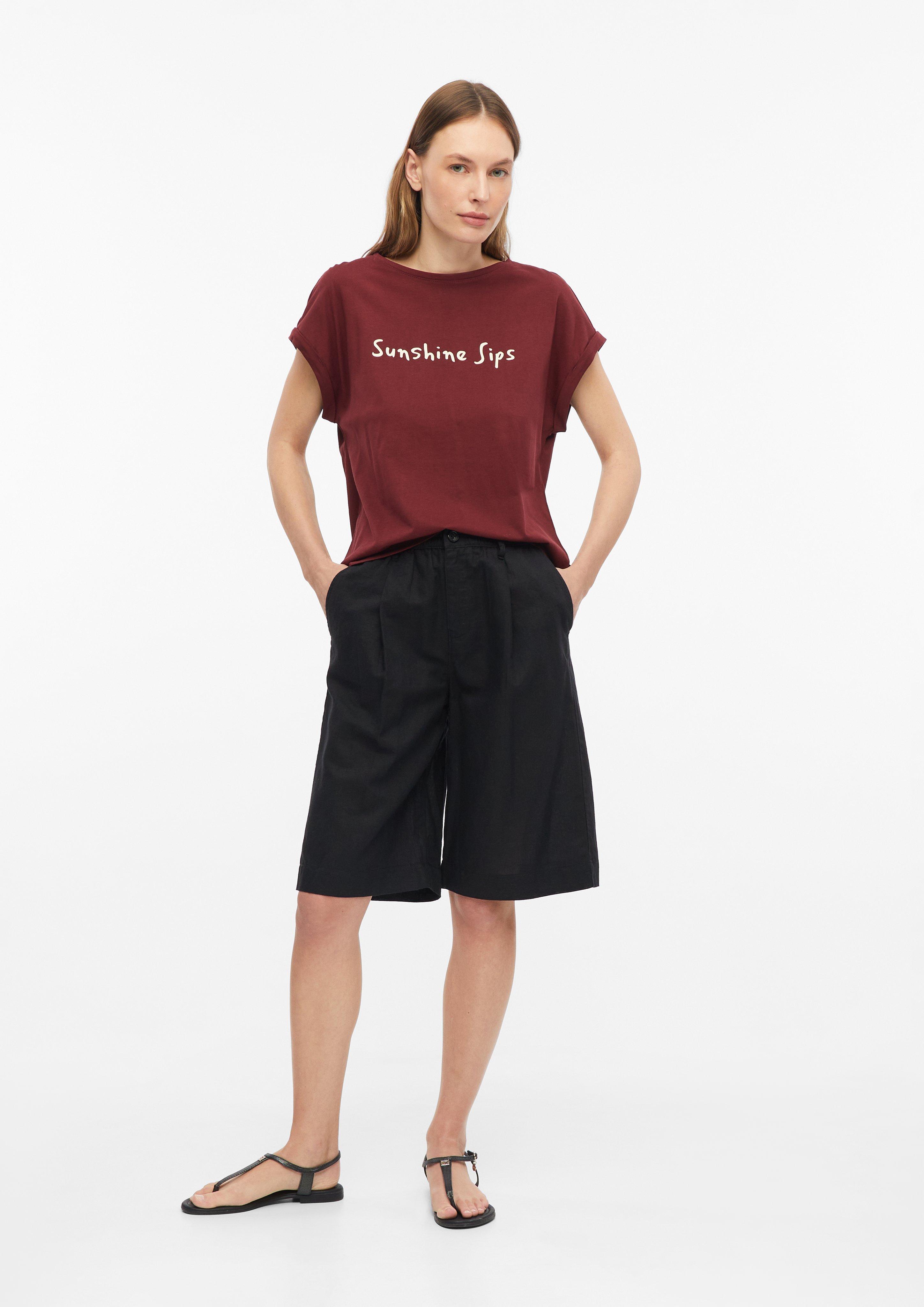 Dames T-Shirt in rood van s.Oliver