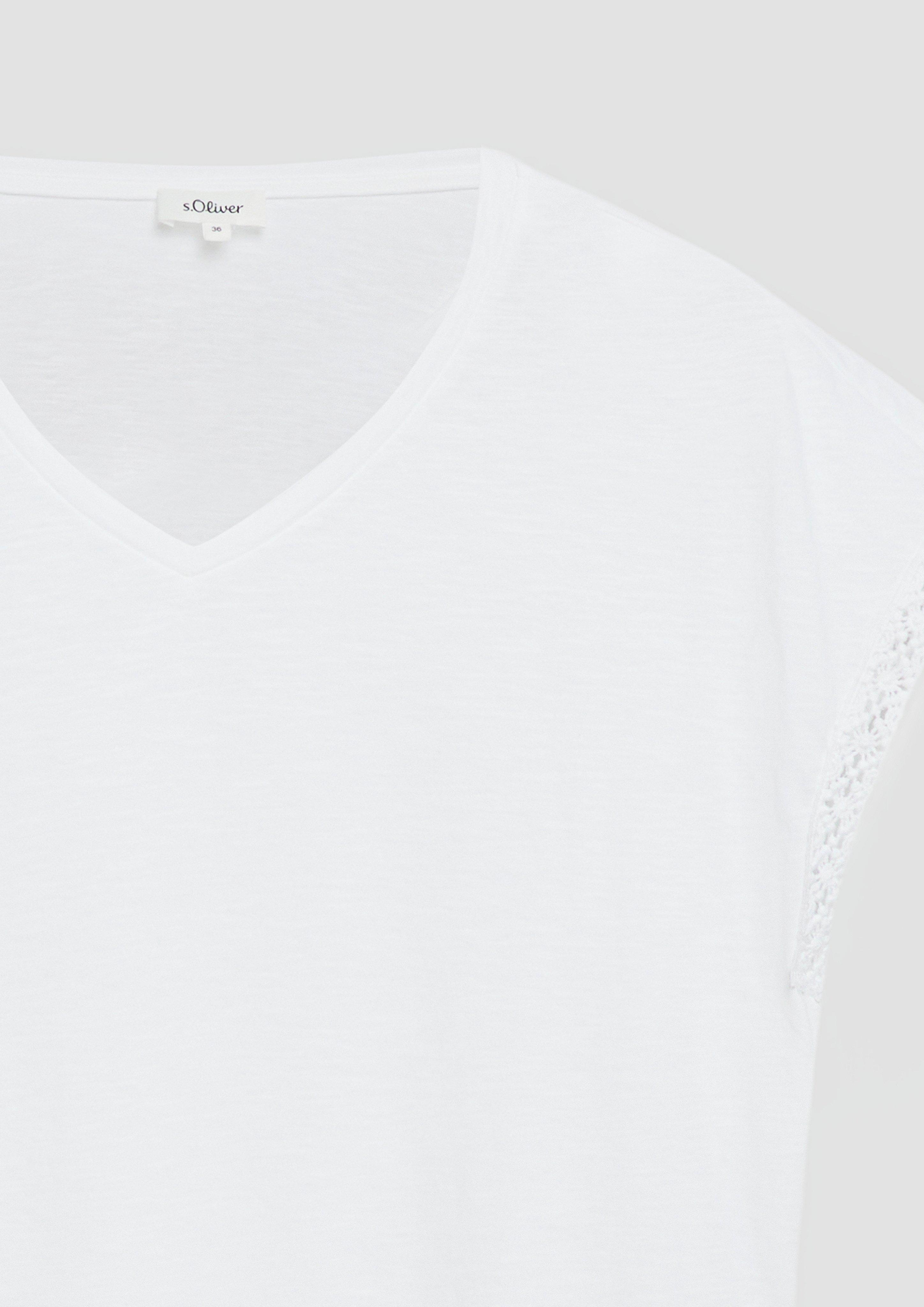 Damen T-Shirt in weiß von s.Oliver