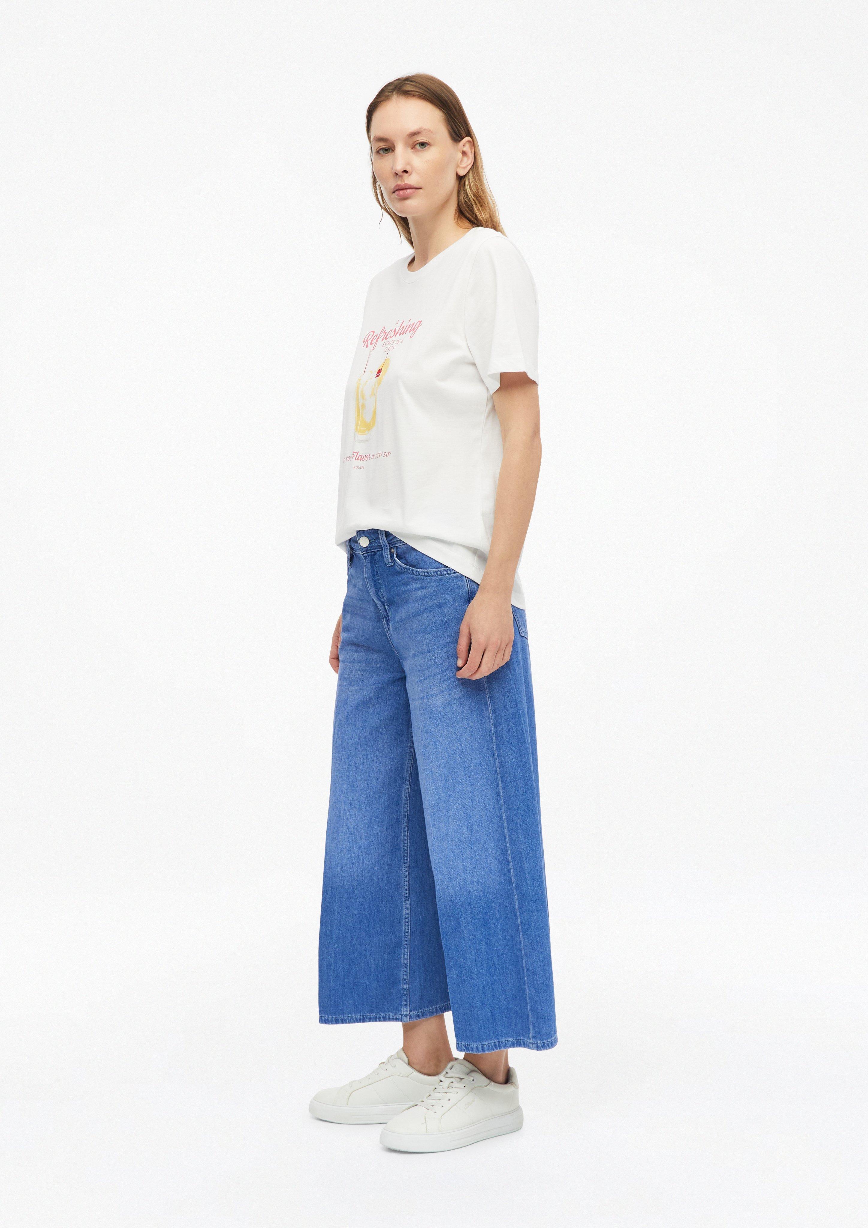Damen T-Shirt in weiß von s.Oliver