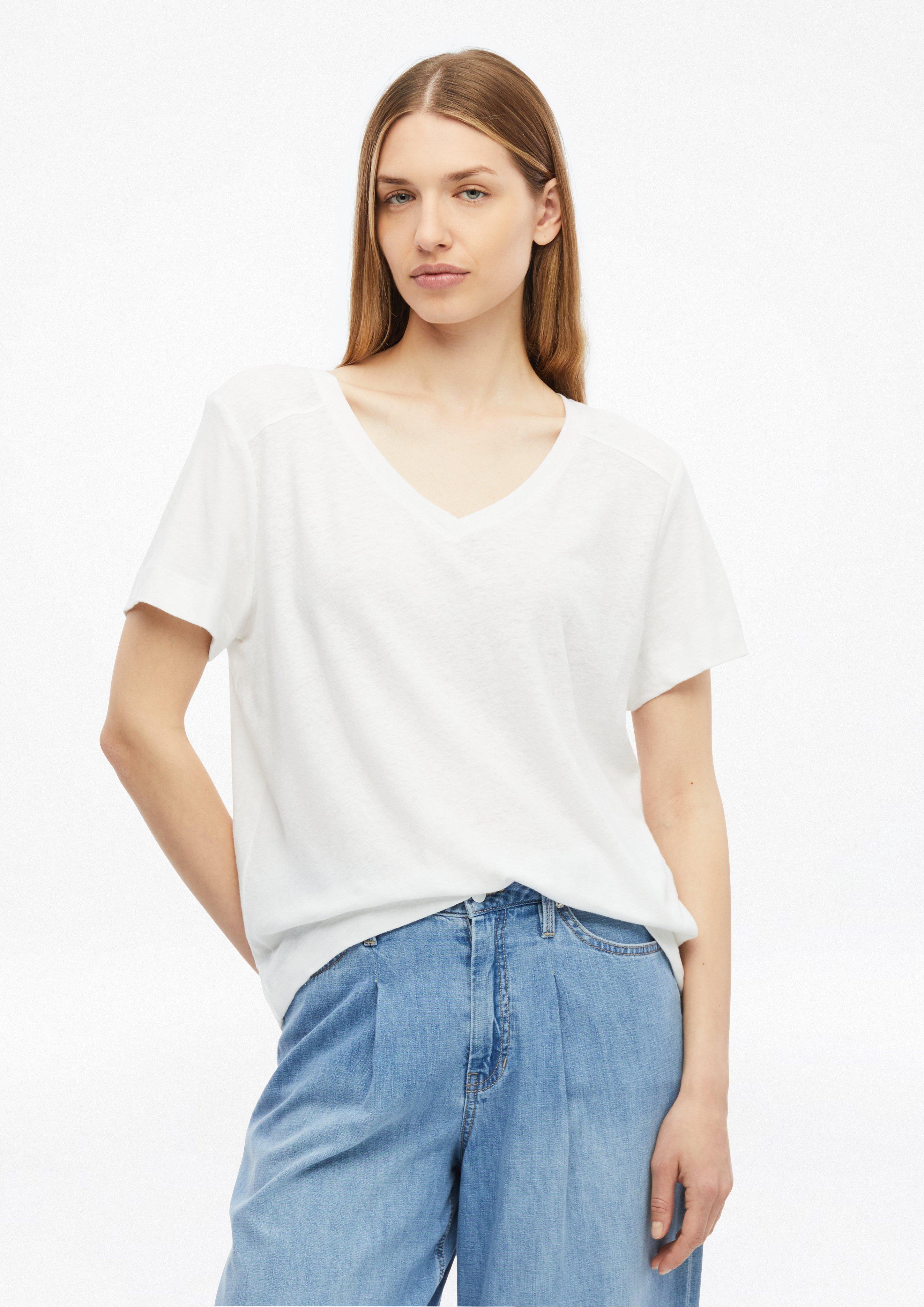 Femmes T-shirt en blanc de s.Oliver