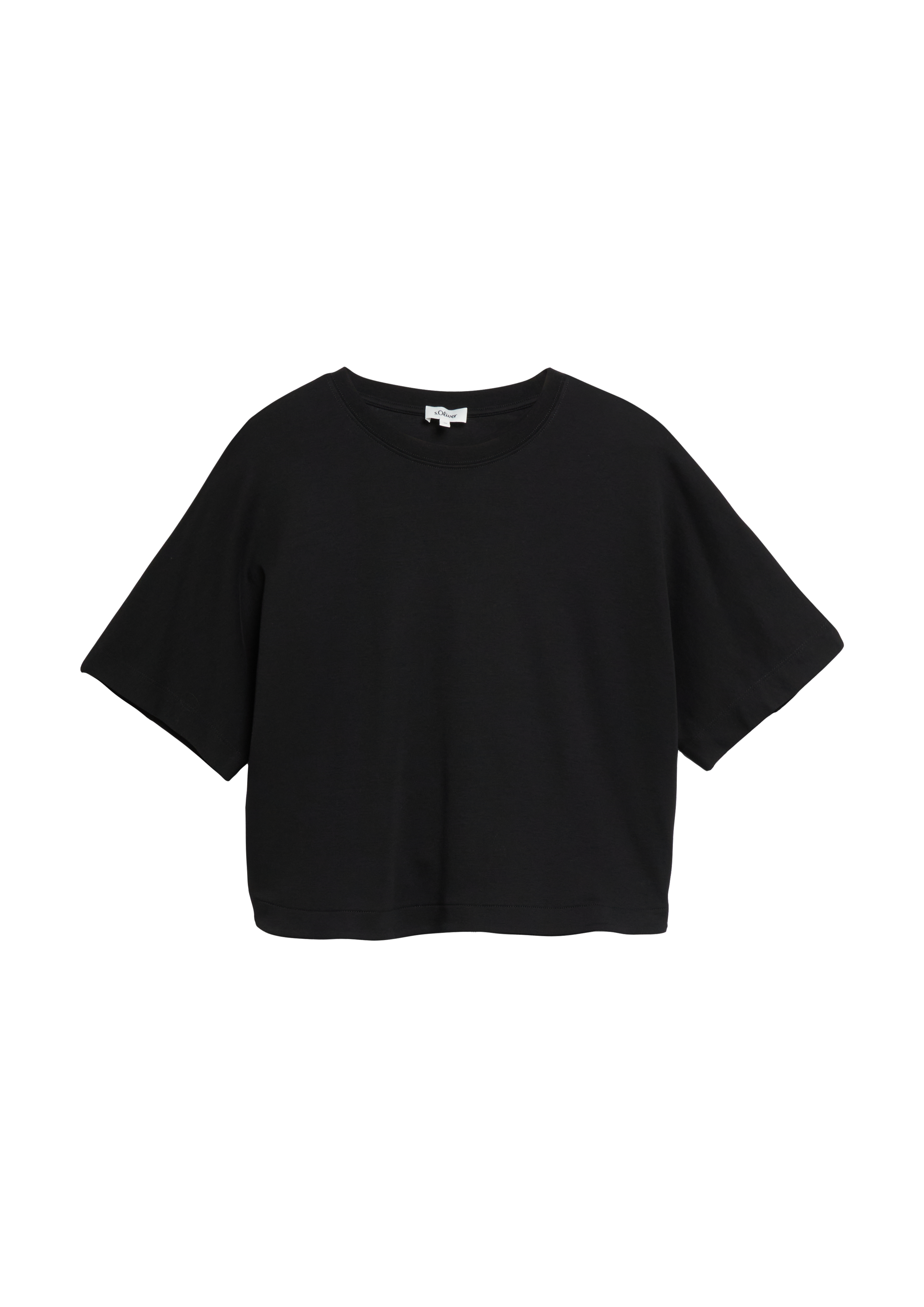 T-Shirt aus Interlockjersey mit Kimonoärmeln