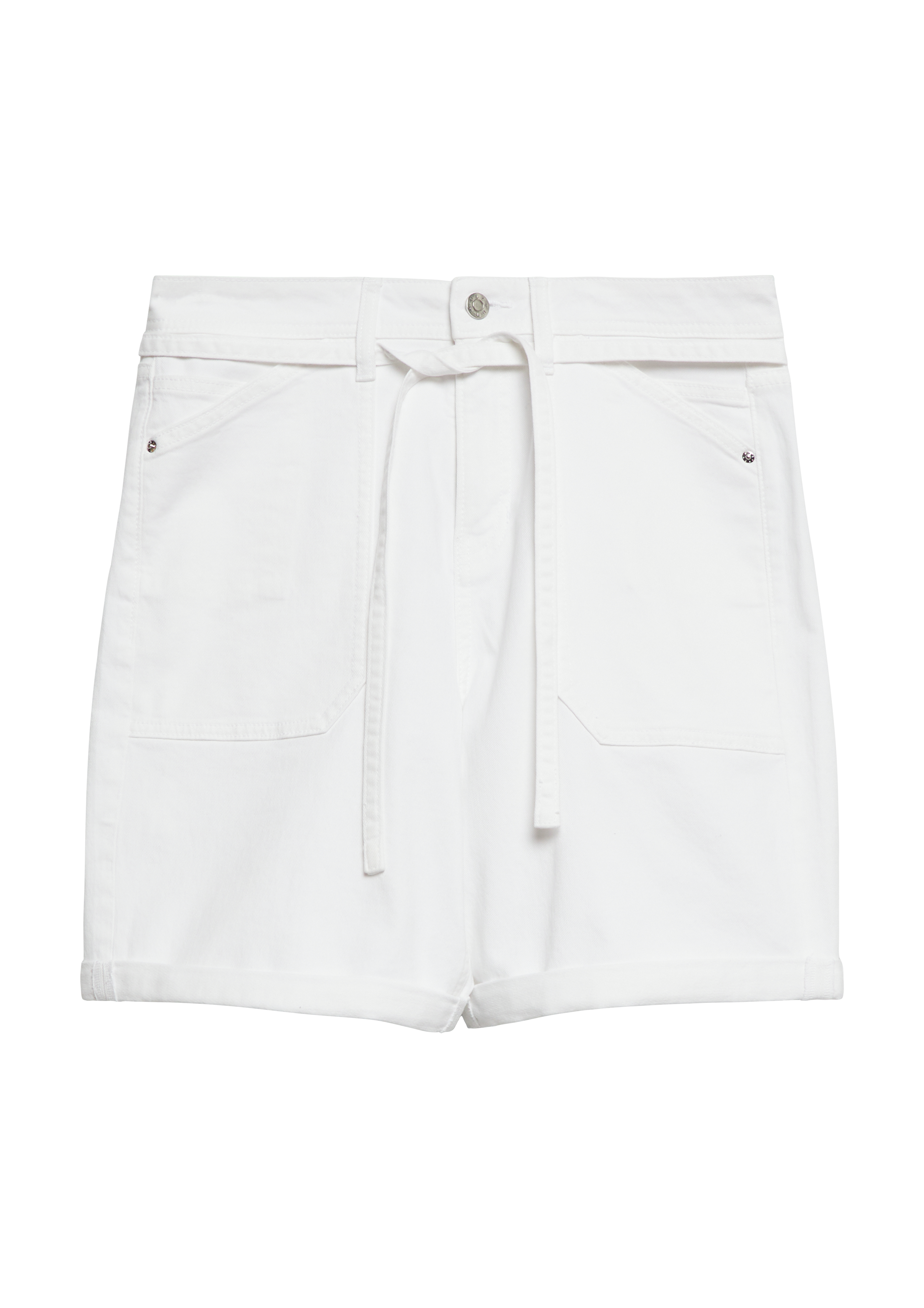 Suri denim shorts / normale pasvorm / halfhoog