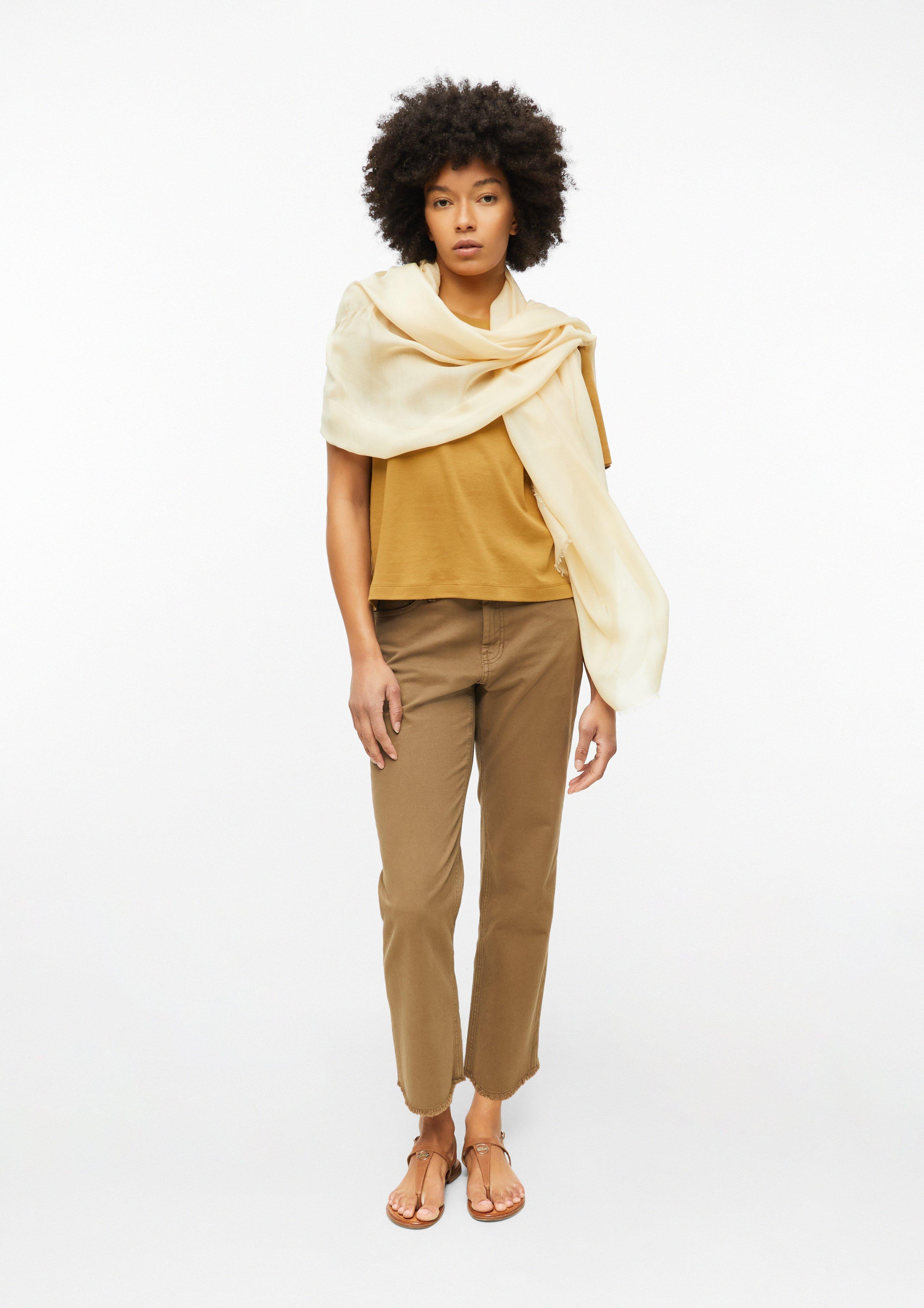 Women Scarf in beige by s.Oliver