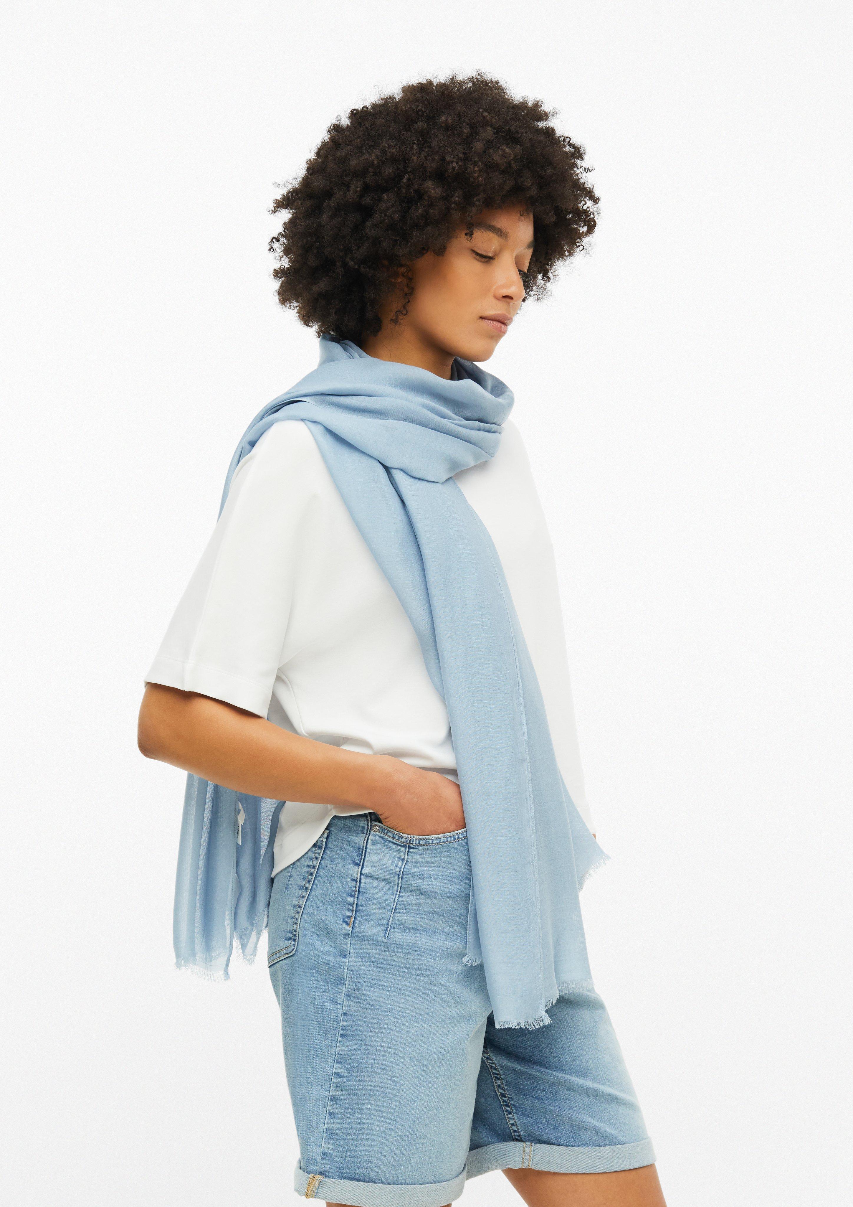 Women Scarf in blue by s.Oliver
