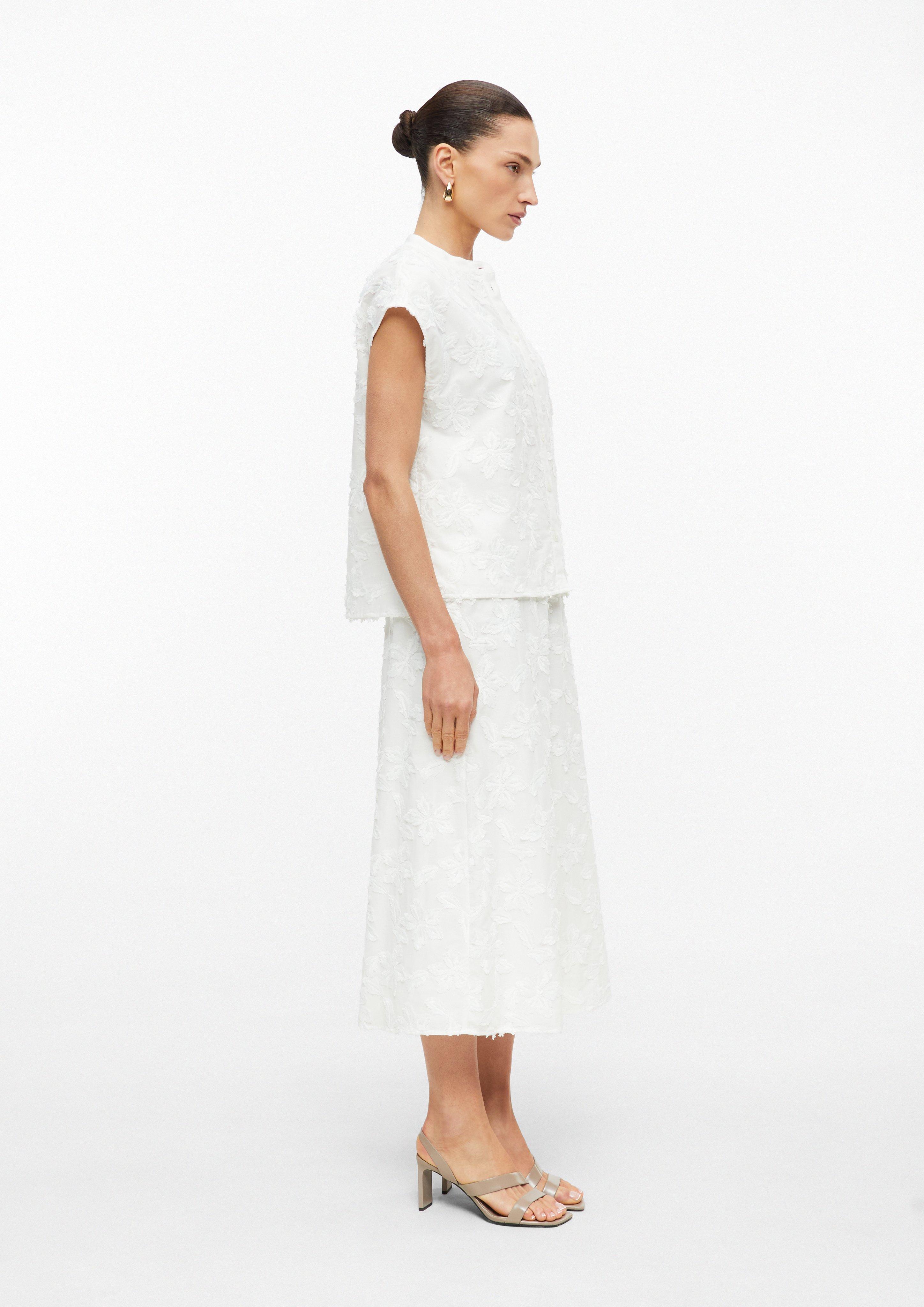Women Skirt in cream by s.Oliver BLACK LABEL