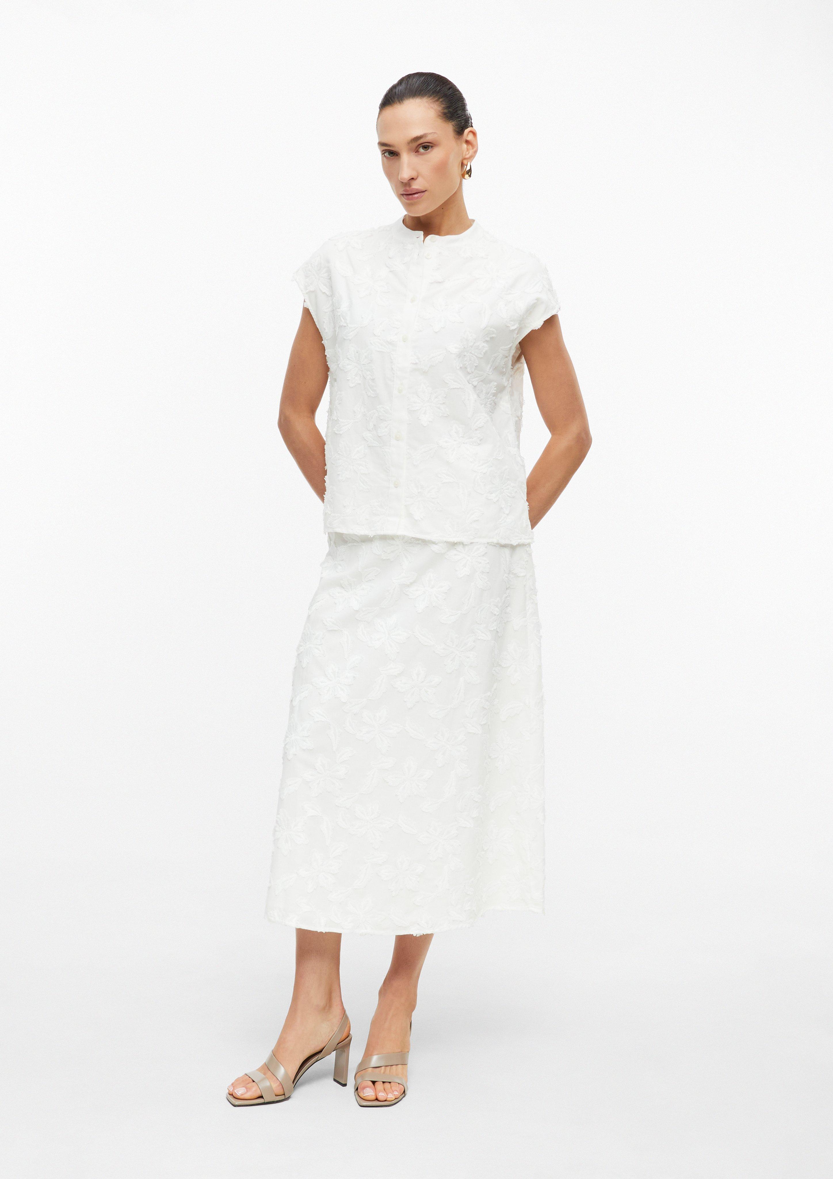 Women Skirt in cream by s.Oliver BLACK LABEL