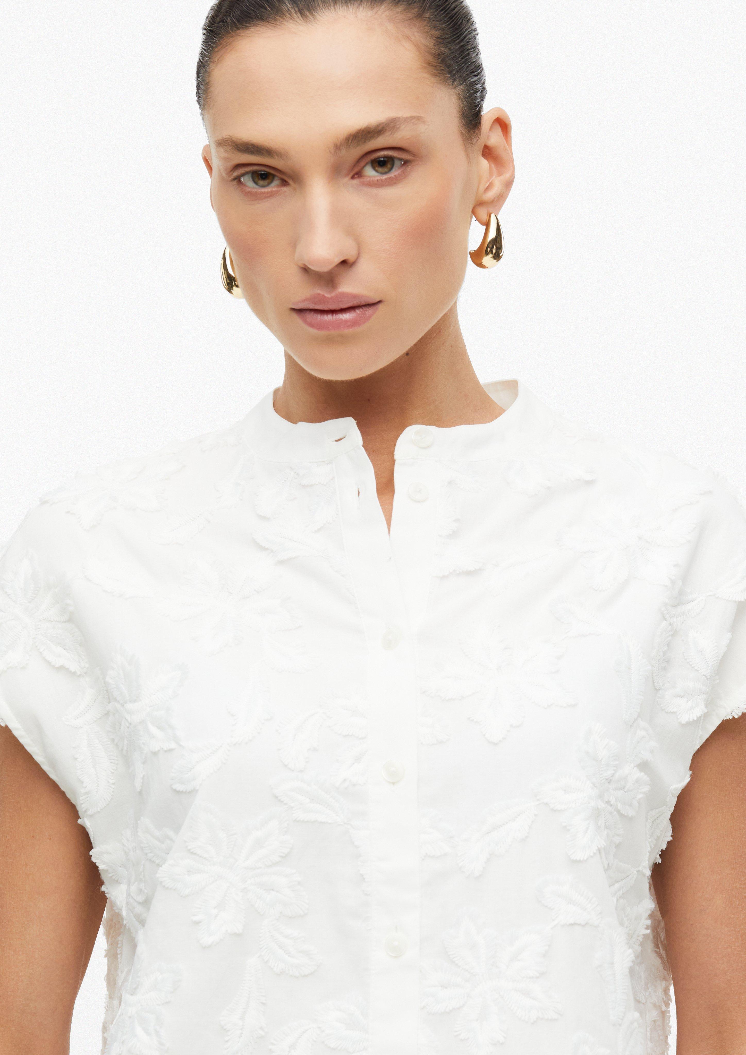Women Blouse in cream by s.Oliver BLACK LABEL