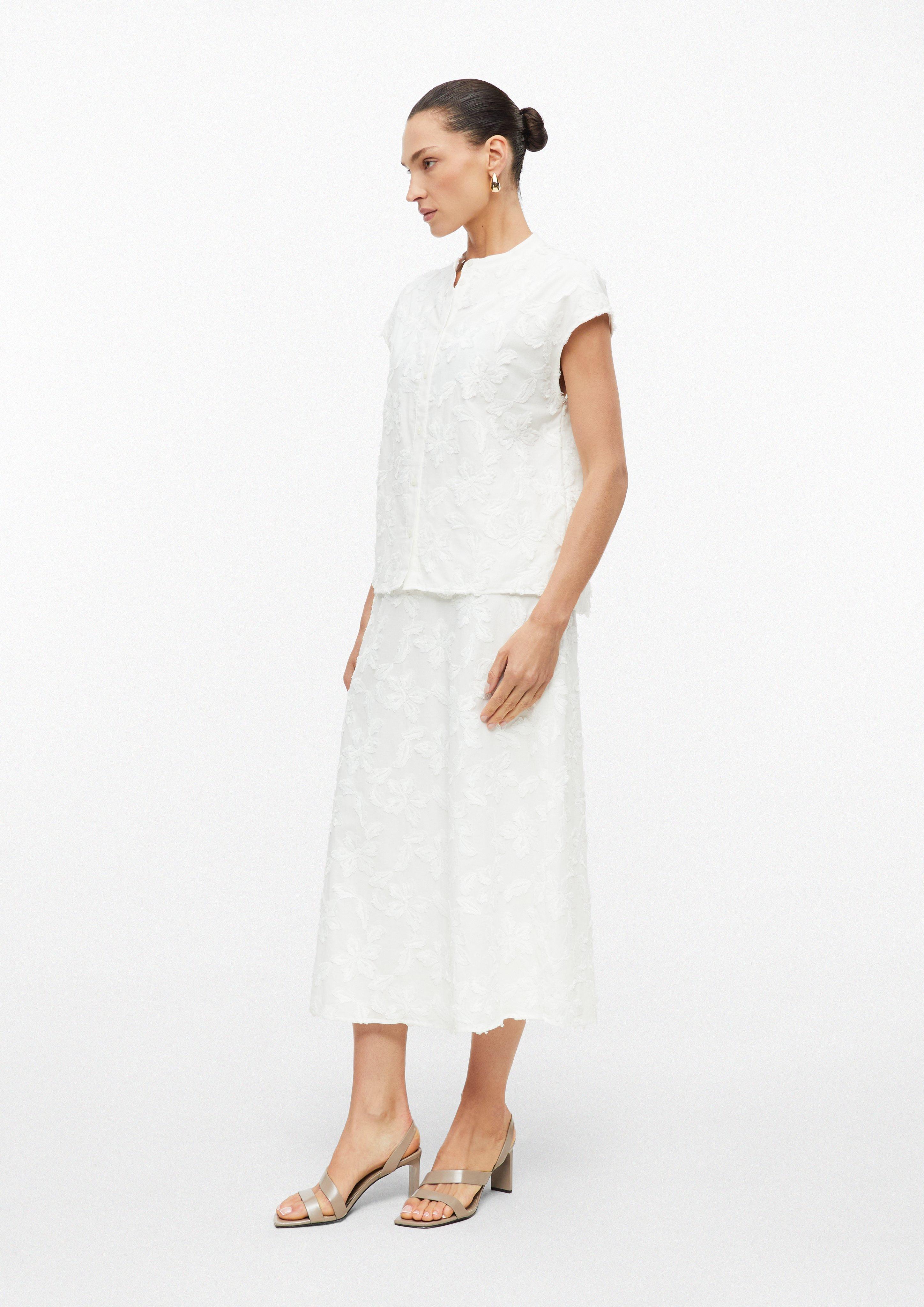 Women Blouse in cream by s.Oliver BLACK LABEL