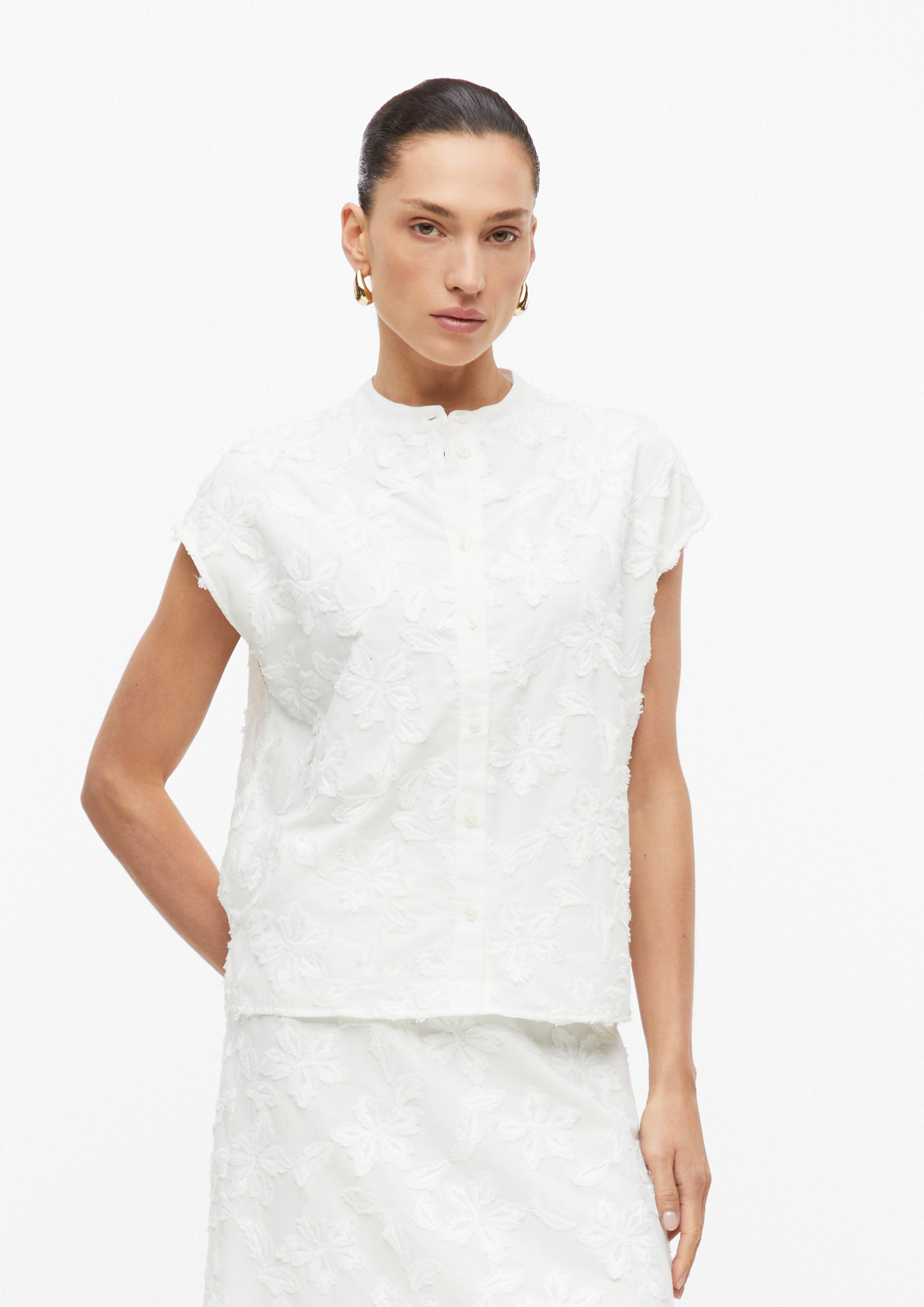 Women Blouse in cream by s.Oliver BLACK LABEL