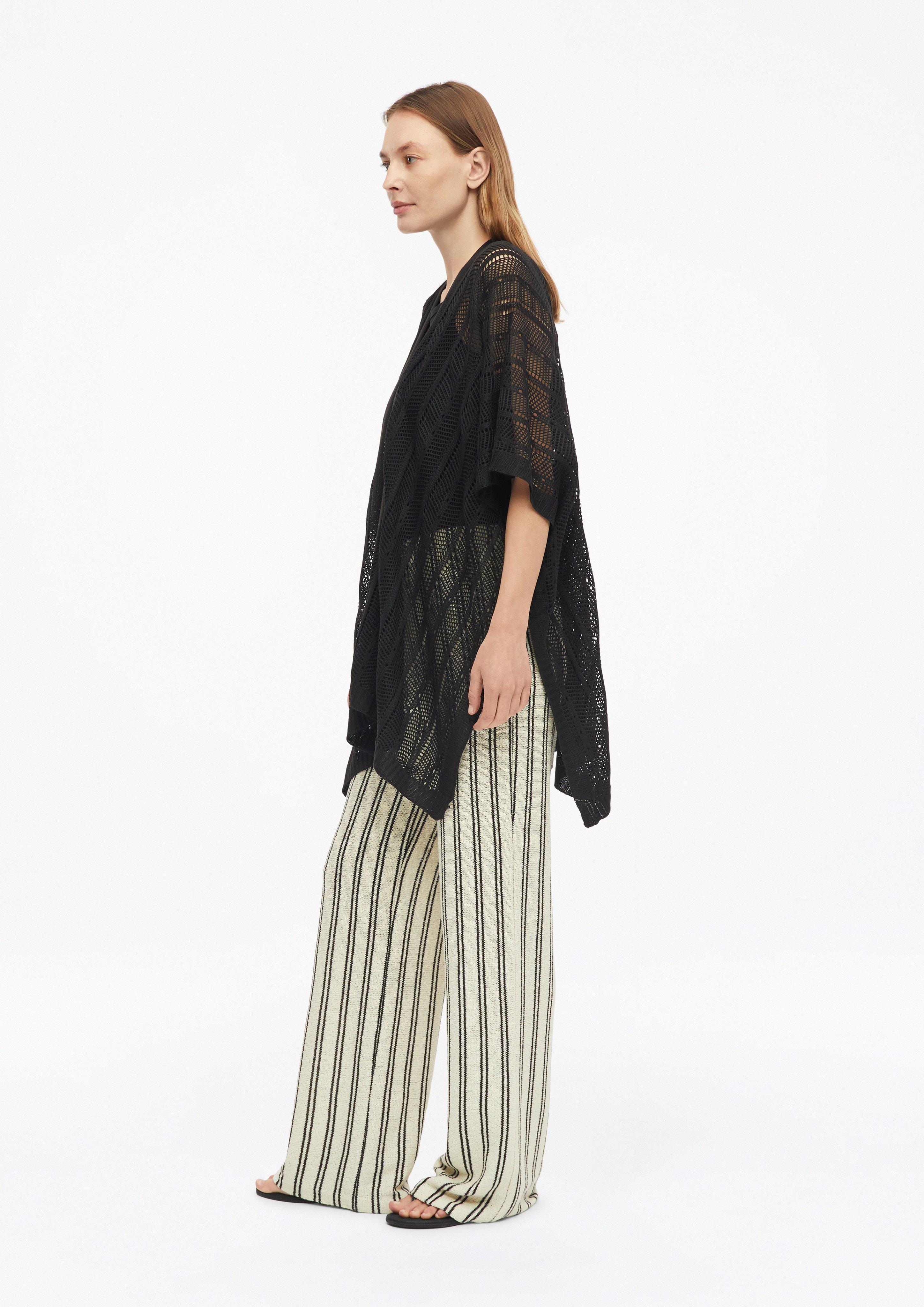 Femmes Poncho d'intérieur en noir de s.Oliver