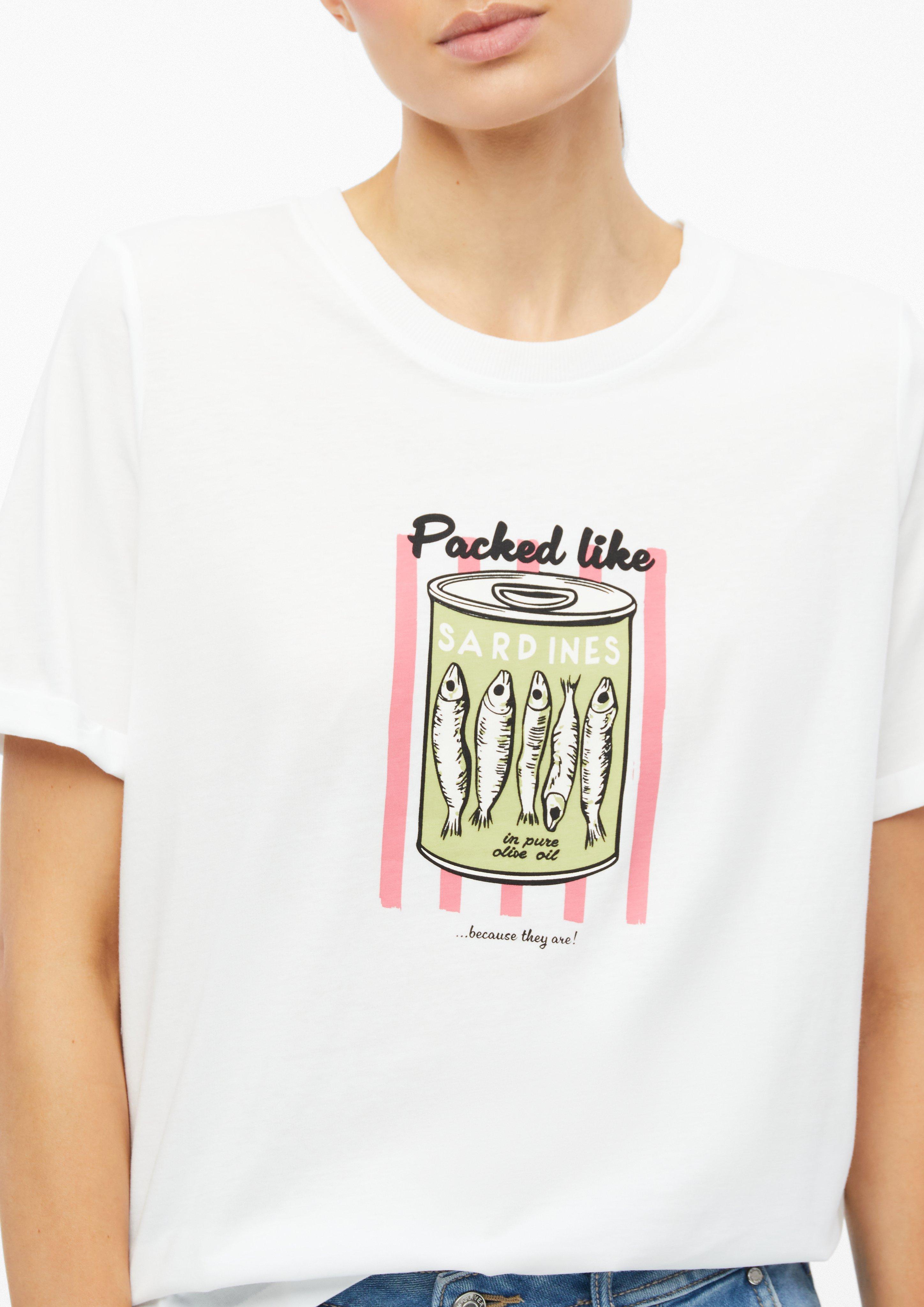 Damen T-Shirt in weiß von s.Oliver
