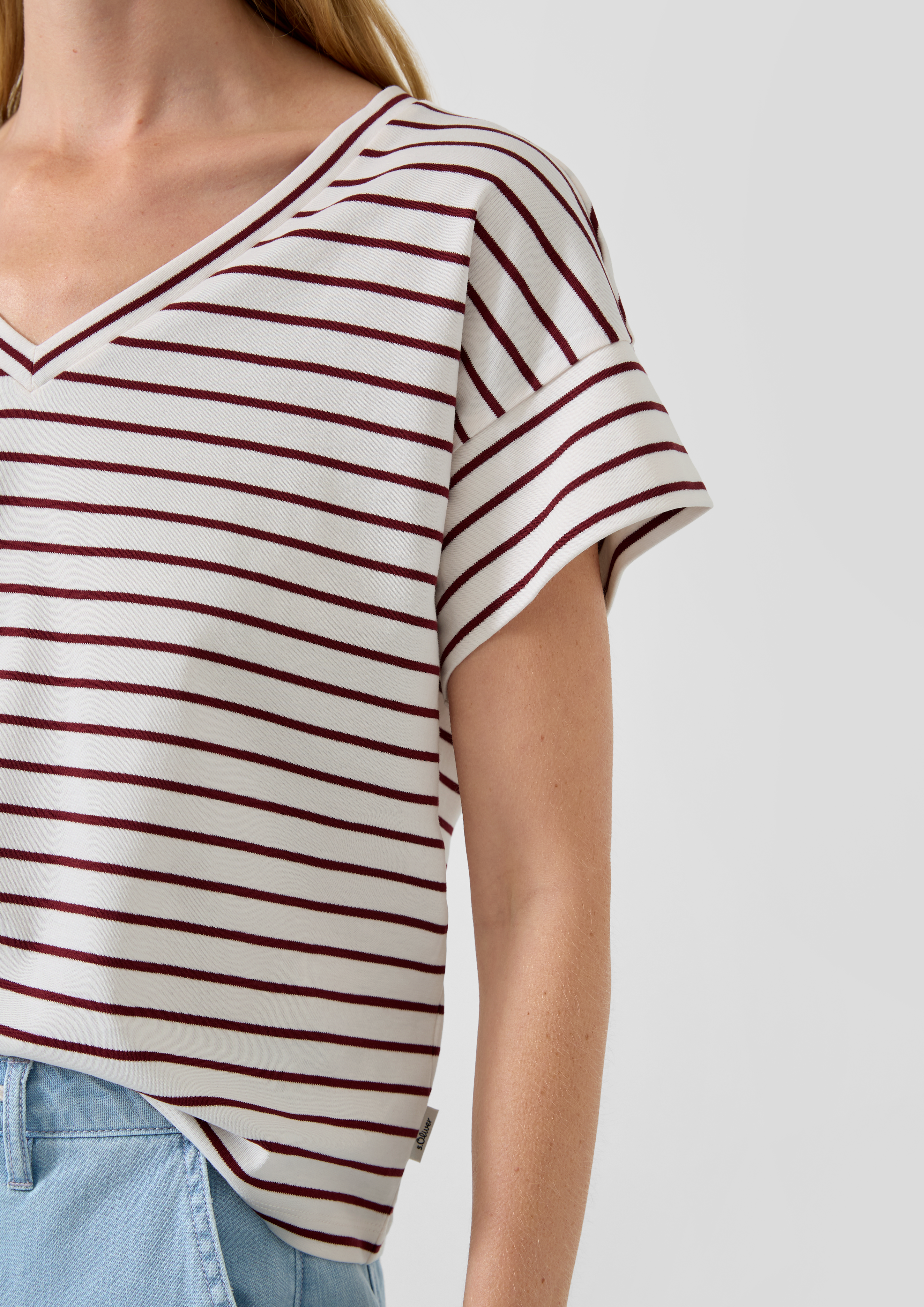 Damen T-Shirt in rot von s.Oliver