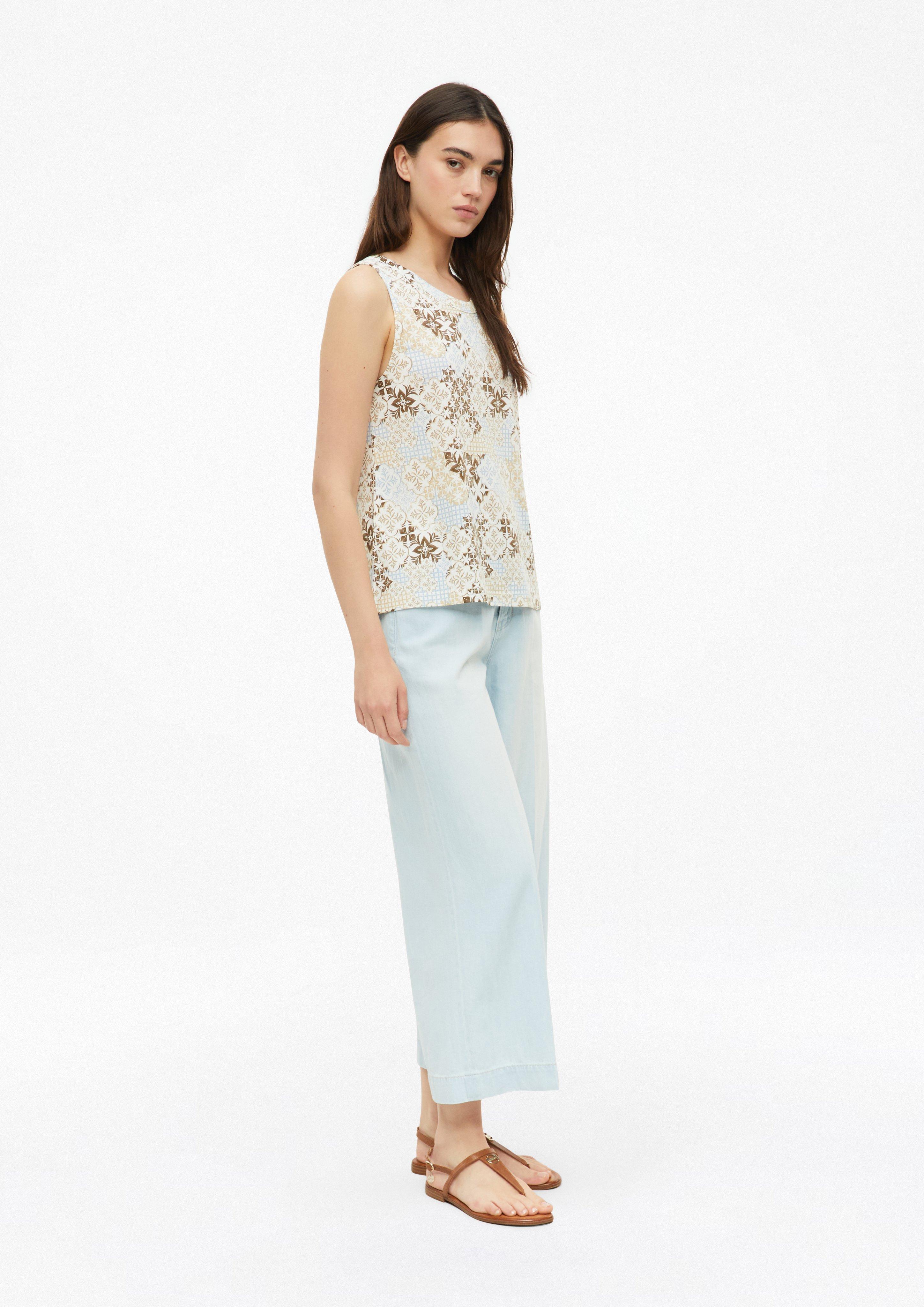 Dames T-Shirt in bruin van s.Oliver