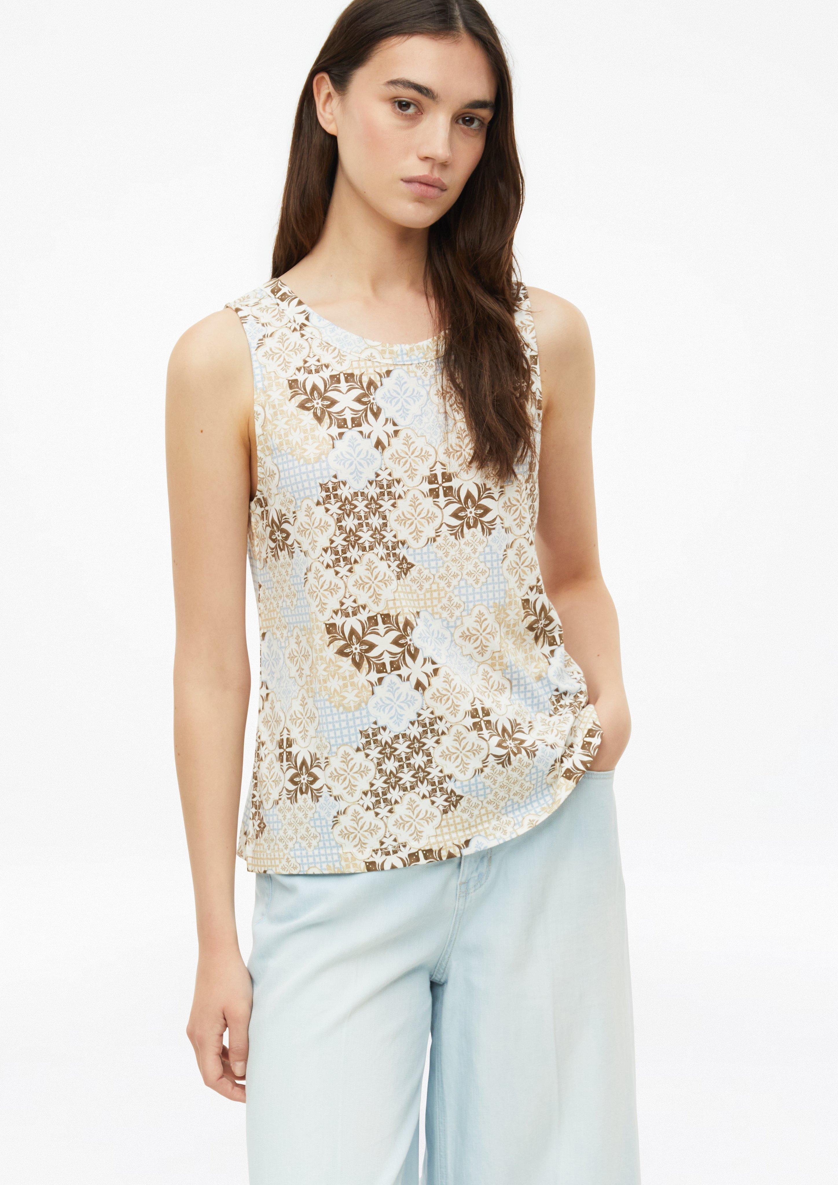 Dames T-Shirt in bruin van s.Oliver