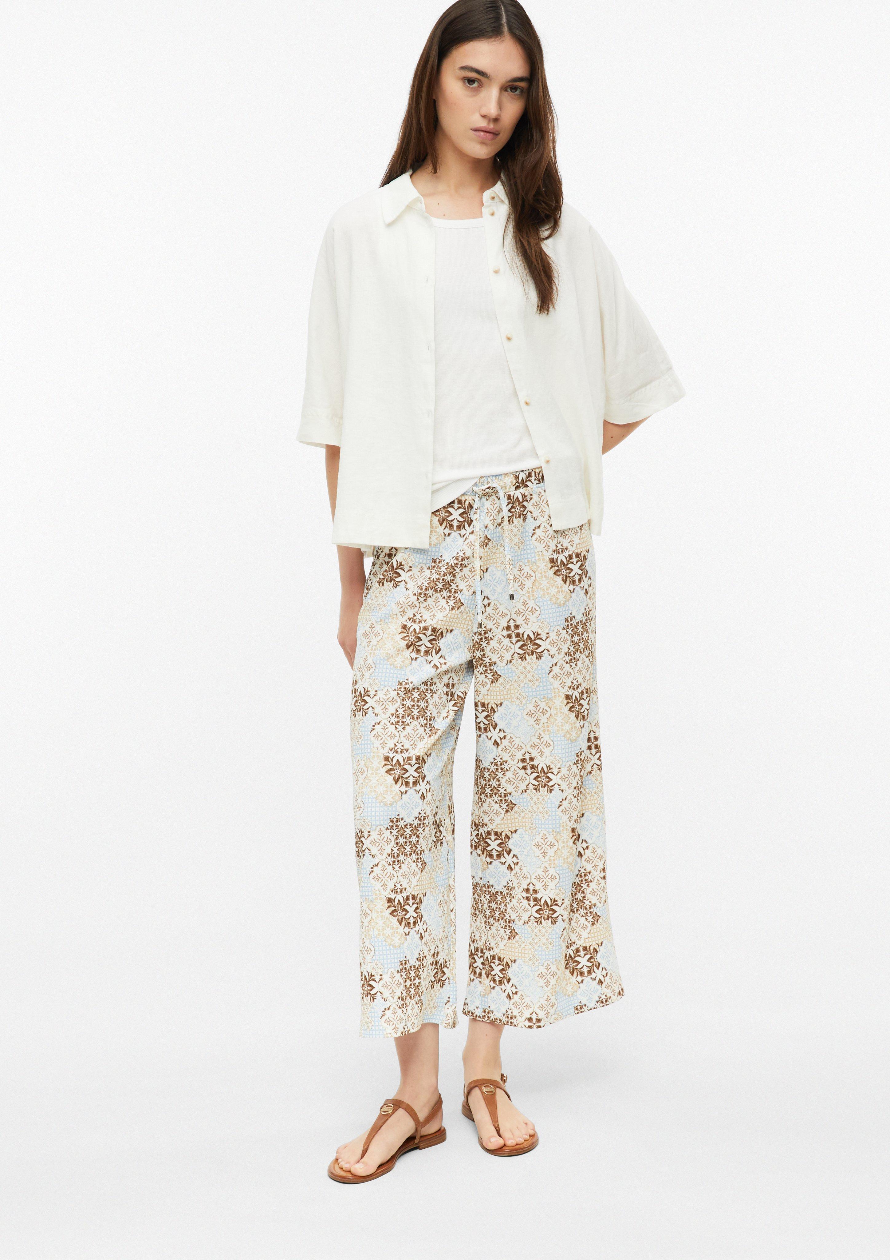 Dames Broek in bruin van s.Oliver
