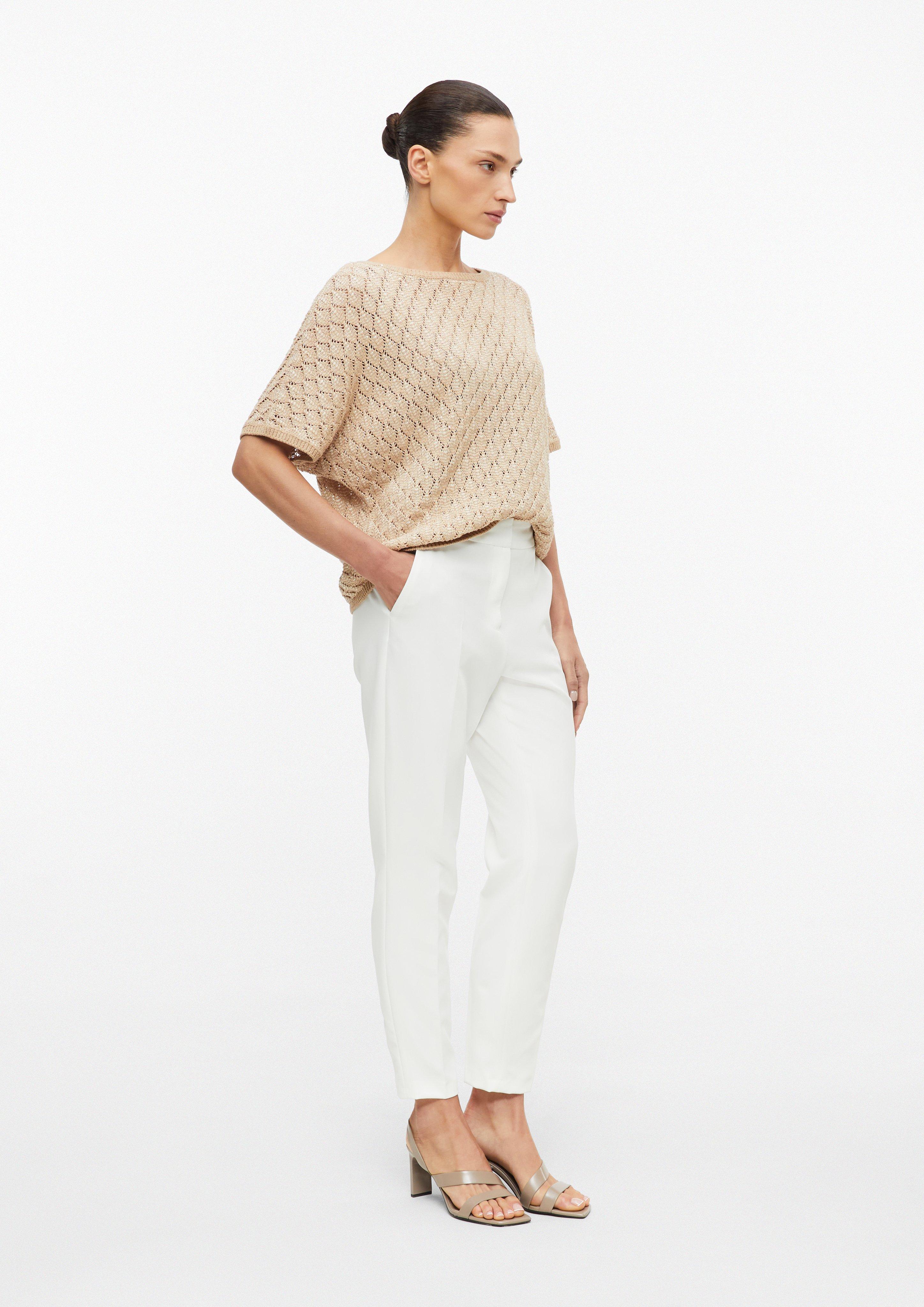 Femmes Pull en tricot en beige de s.Oliver BLACK LABEL