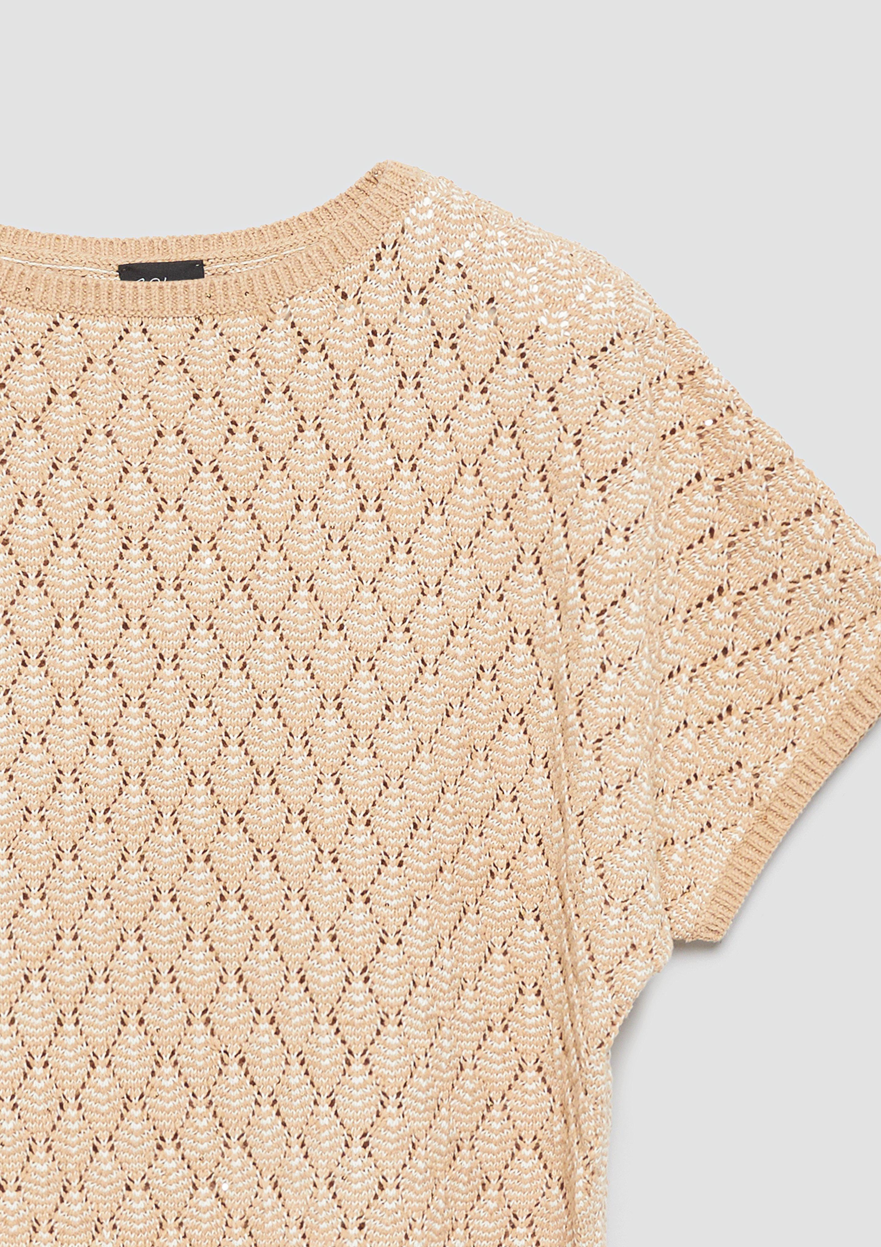Femmes Pull en tricot en beige de s.Oliver BLACK LABEL
