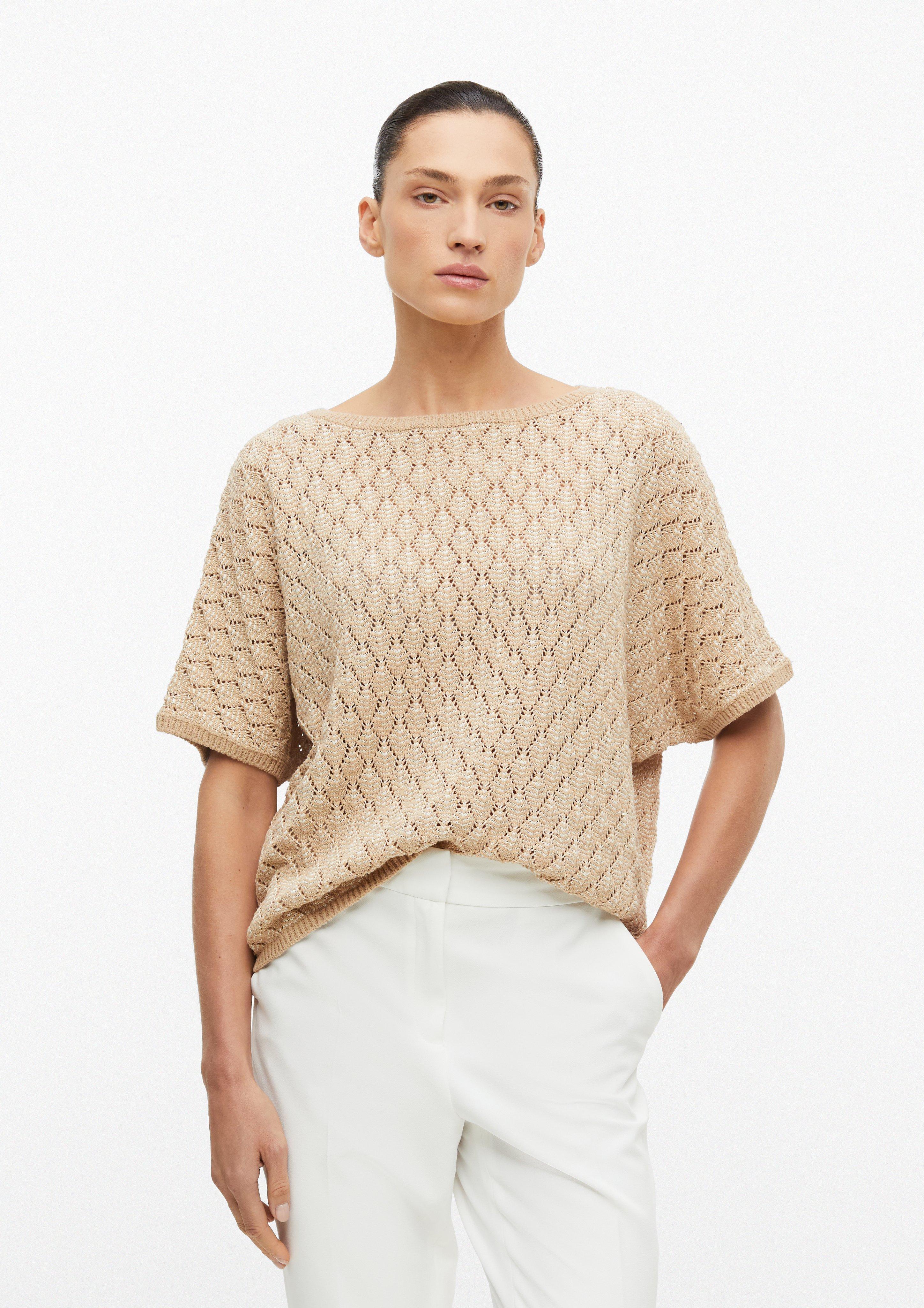 Femmes Pull en tricot en beige de s.Oliver BLACK LABEL