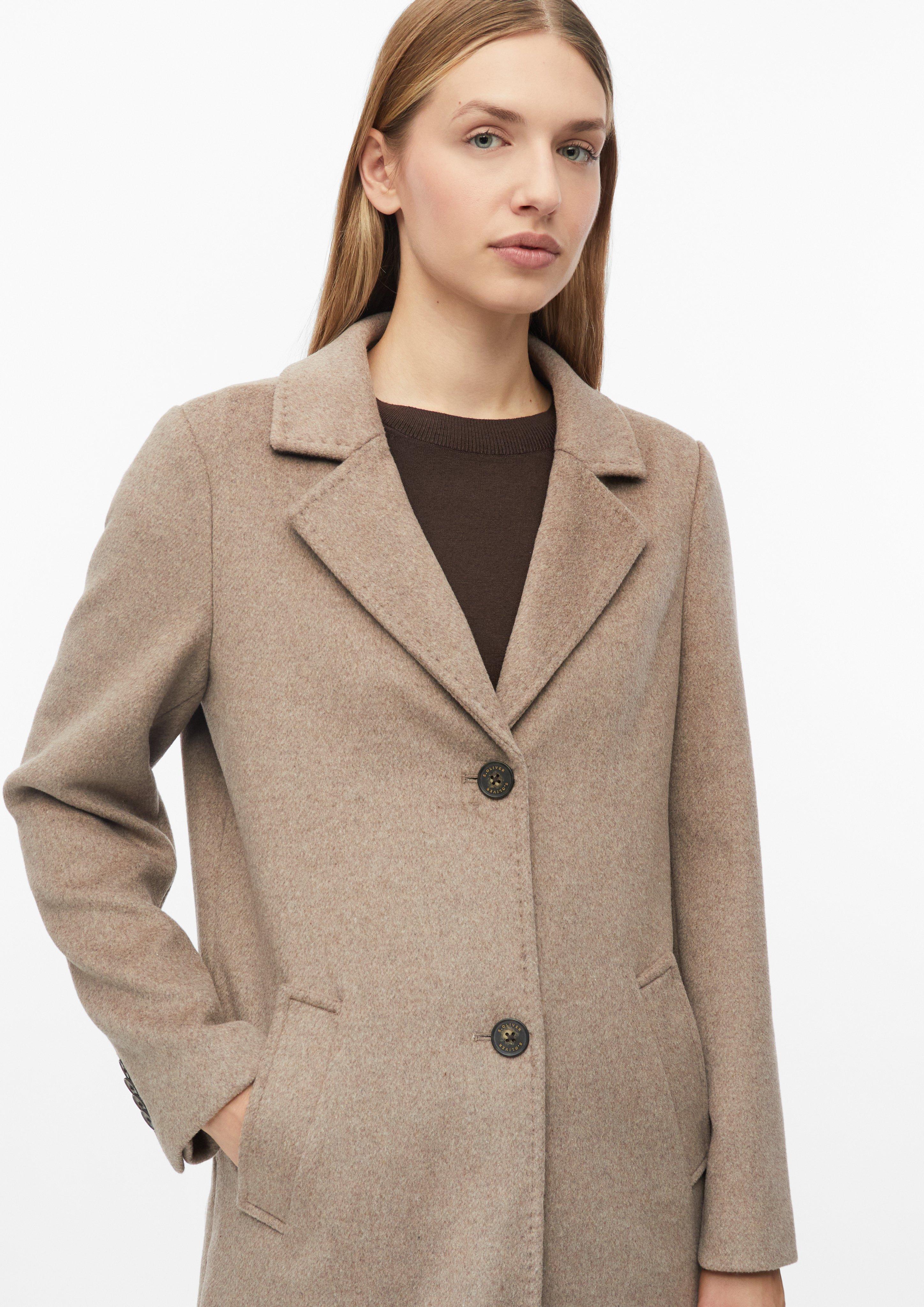 Femmes Manteau d'extérieur en brun de s.Oliver