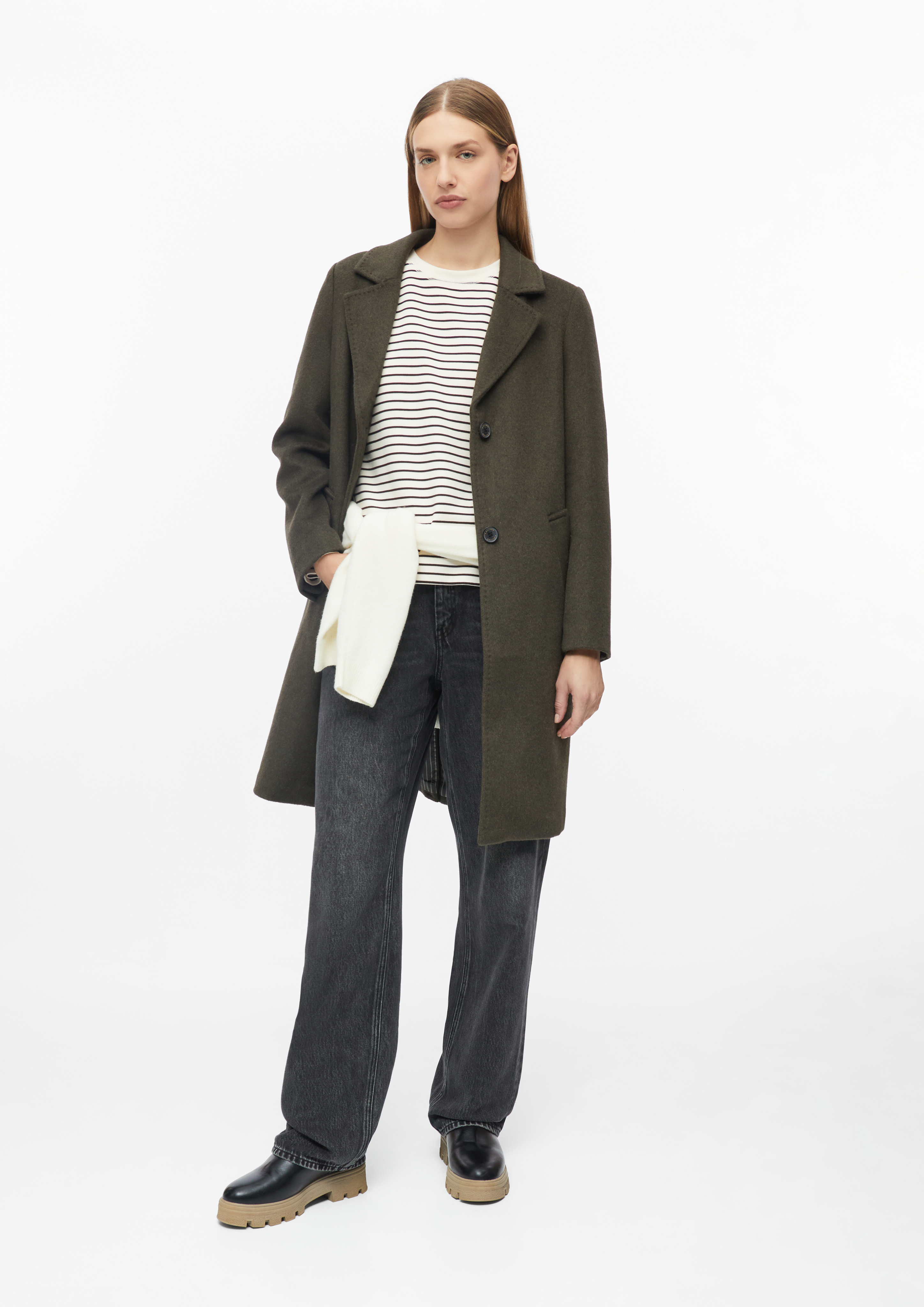 Damen Outdoor-Mantel in olive von s.Oliver
