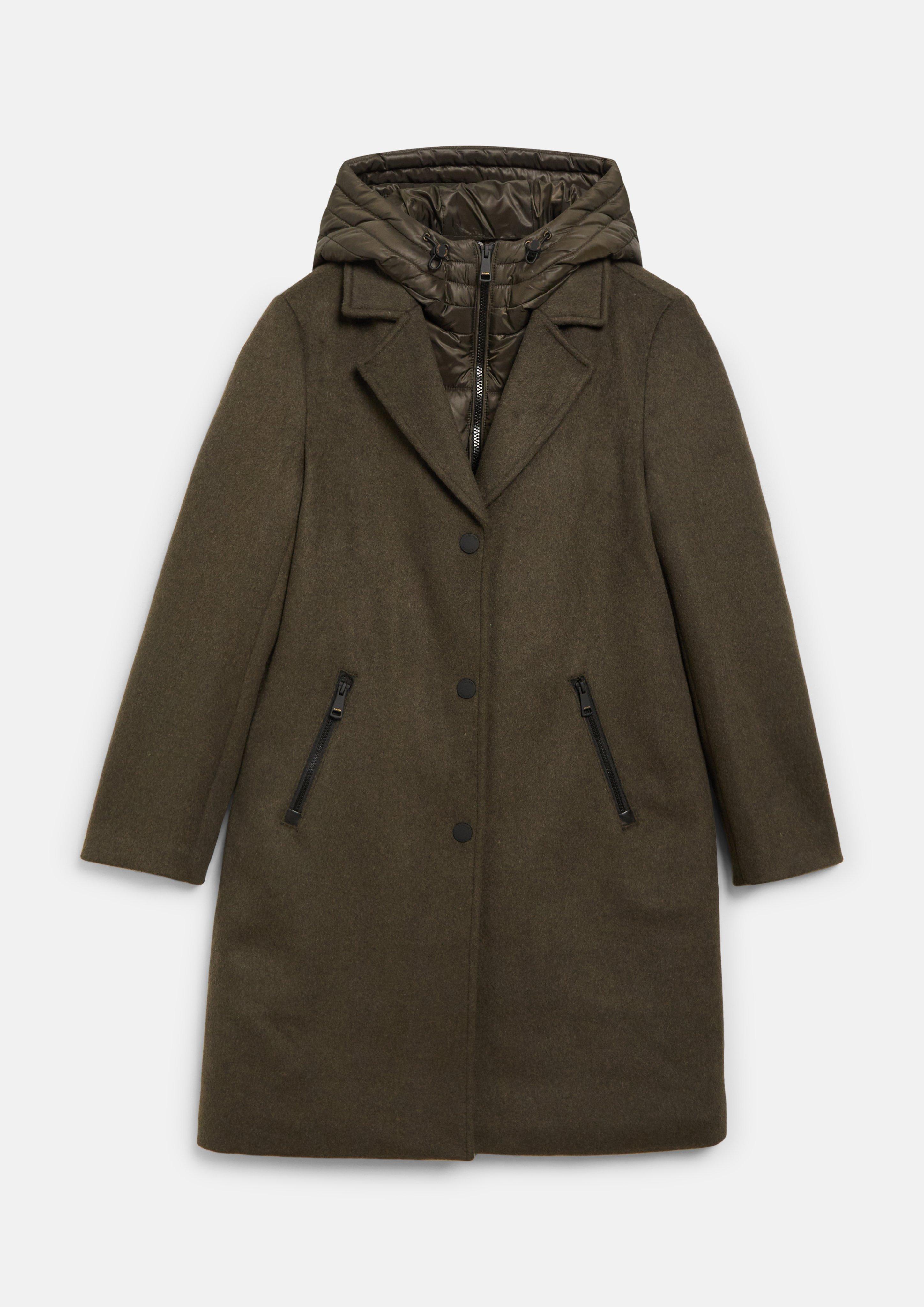 Femmes Manteau d'extérieur en olive de s.Oliver