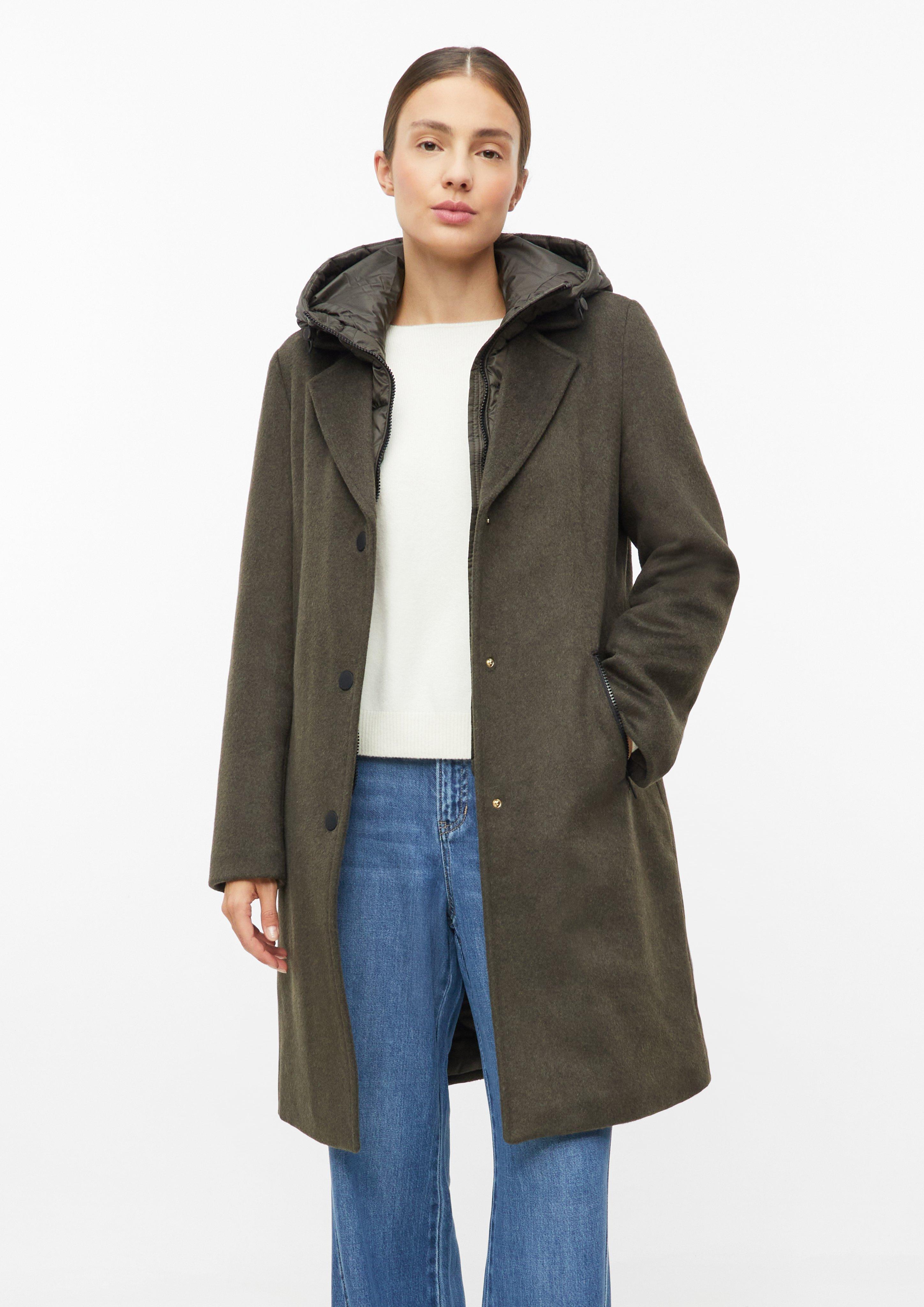 Manteau d'extérieur en vert olive de s.Oliver
