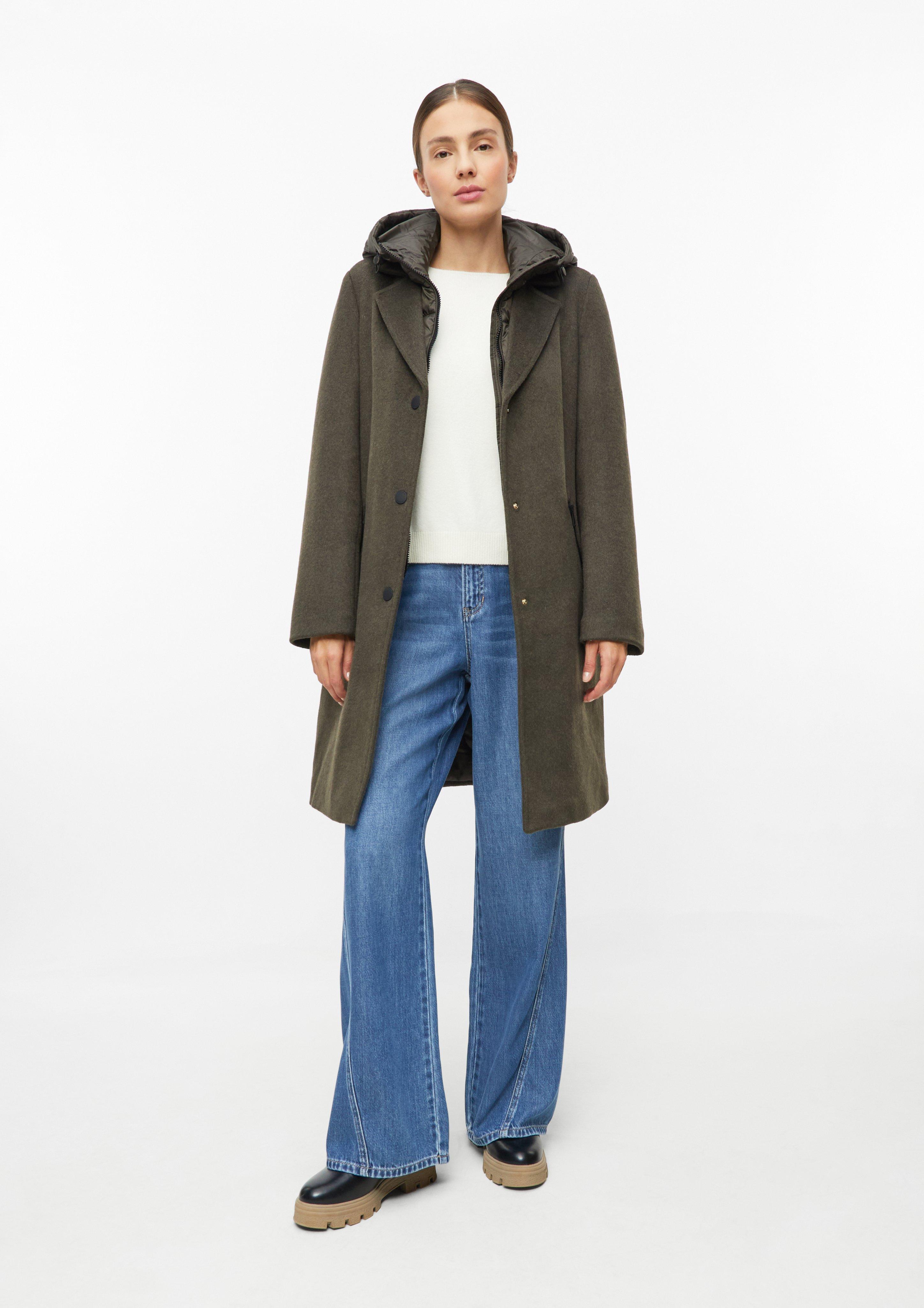 Femmes Manteau d'extérieur en olive de s.Oliver