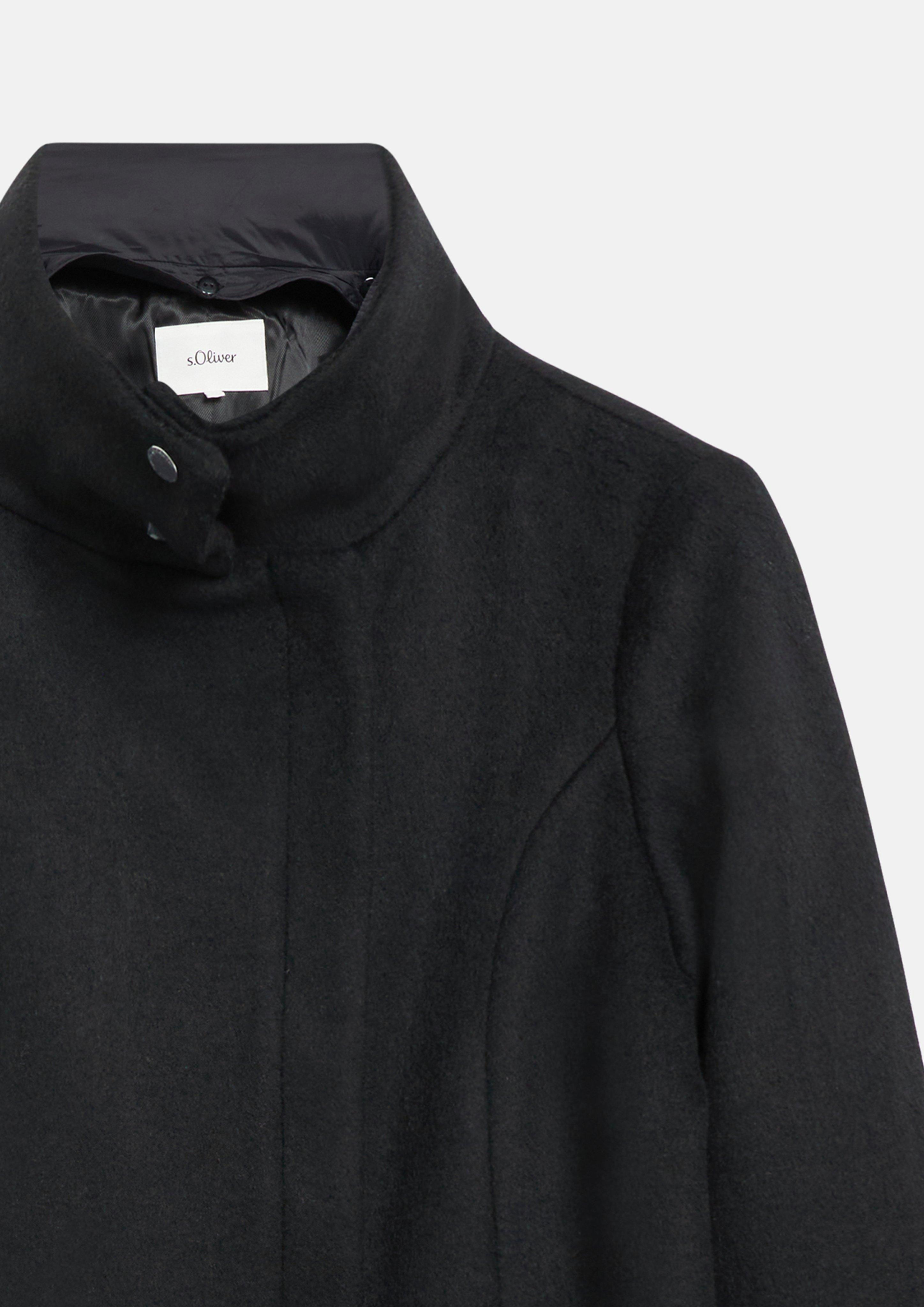 Femmes Manteau d'extérieur en noir de s.Oliver