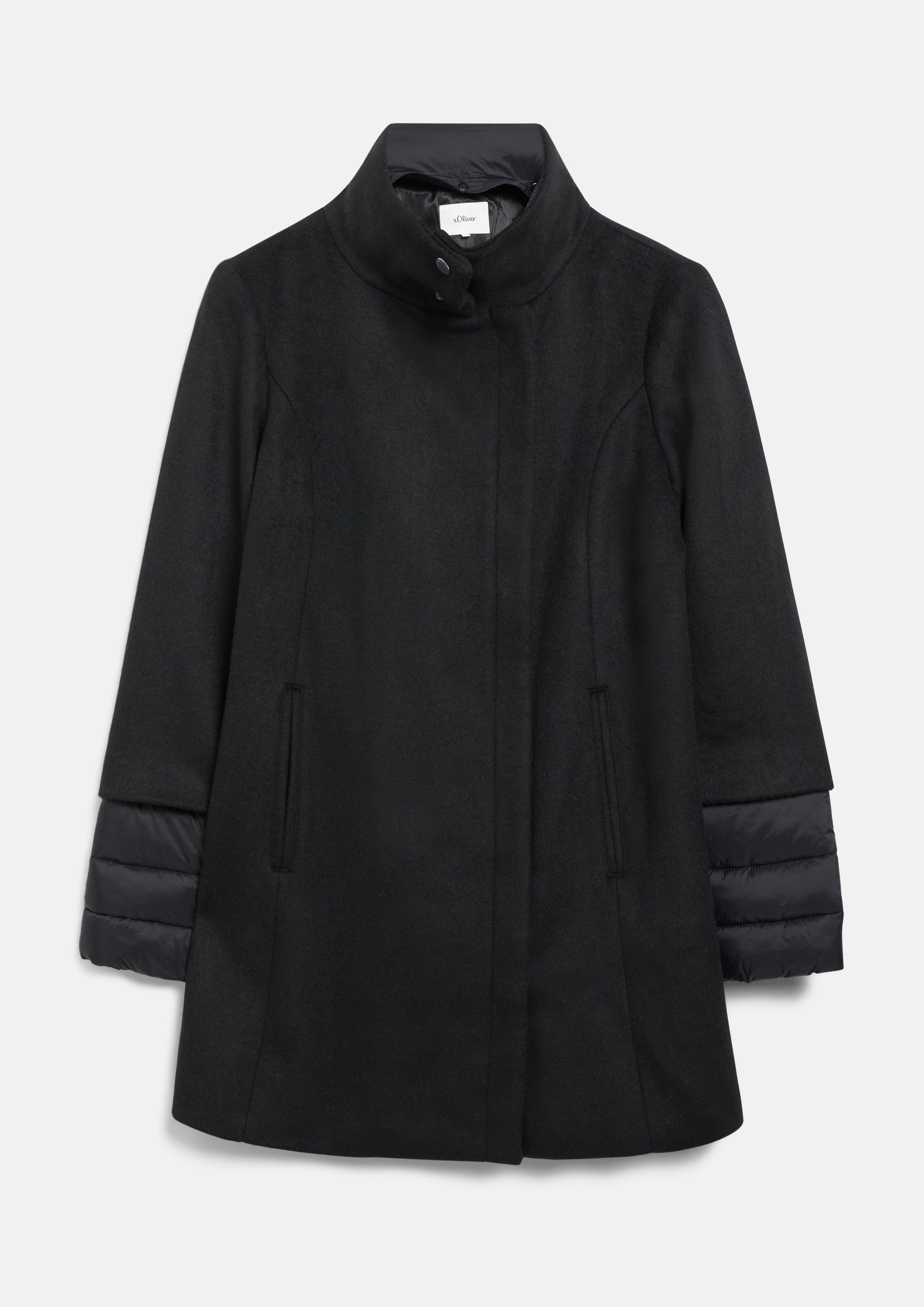 Femmes Manteau d'extérieur en noir de s.Oliver