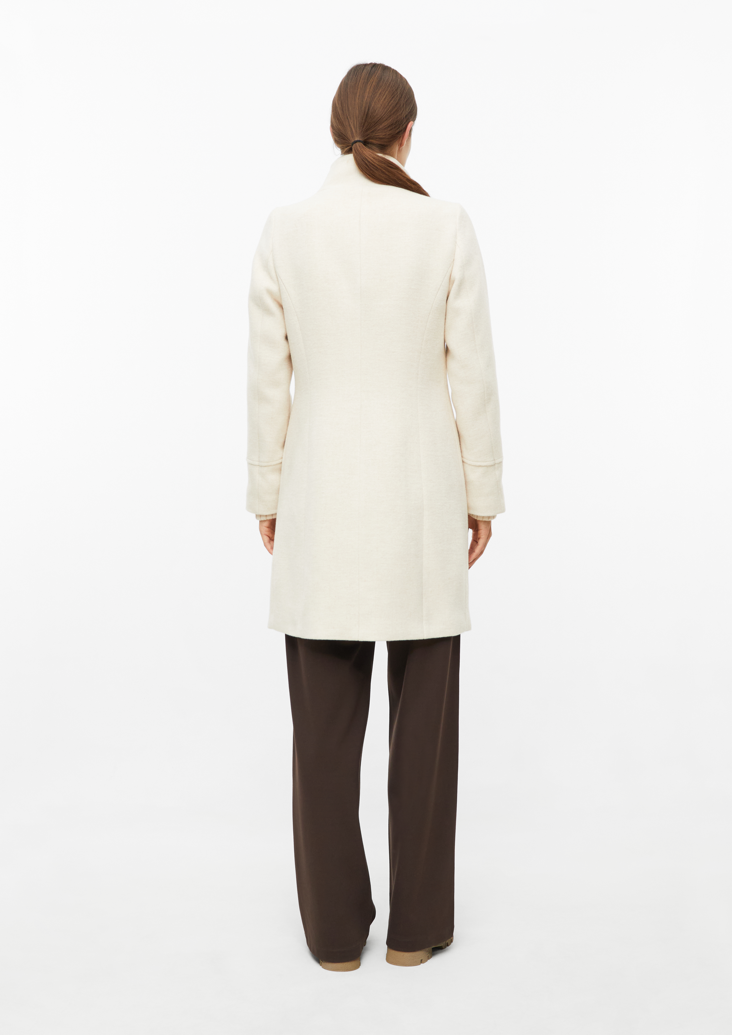 Femmes Manteau d'extérieur en crème de s.Oliver