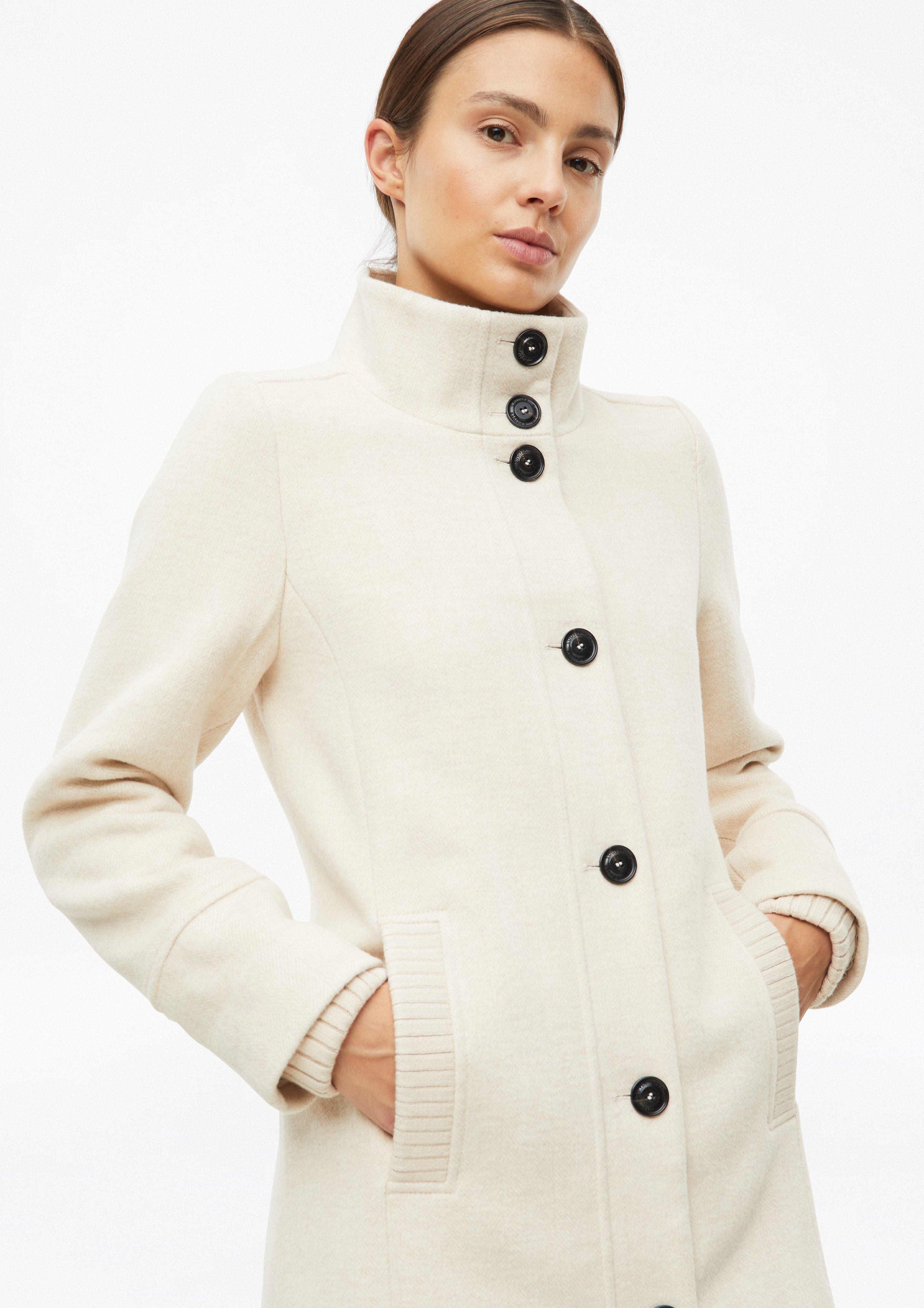 Femmes Manteau d'extérieur en crème de s.Oliver