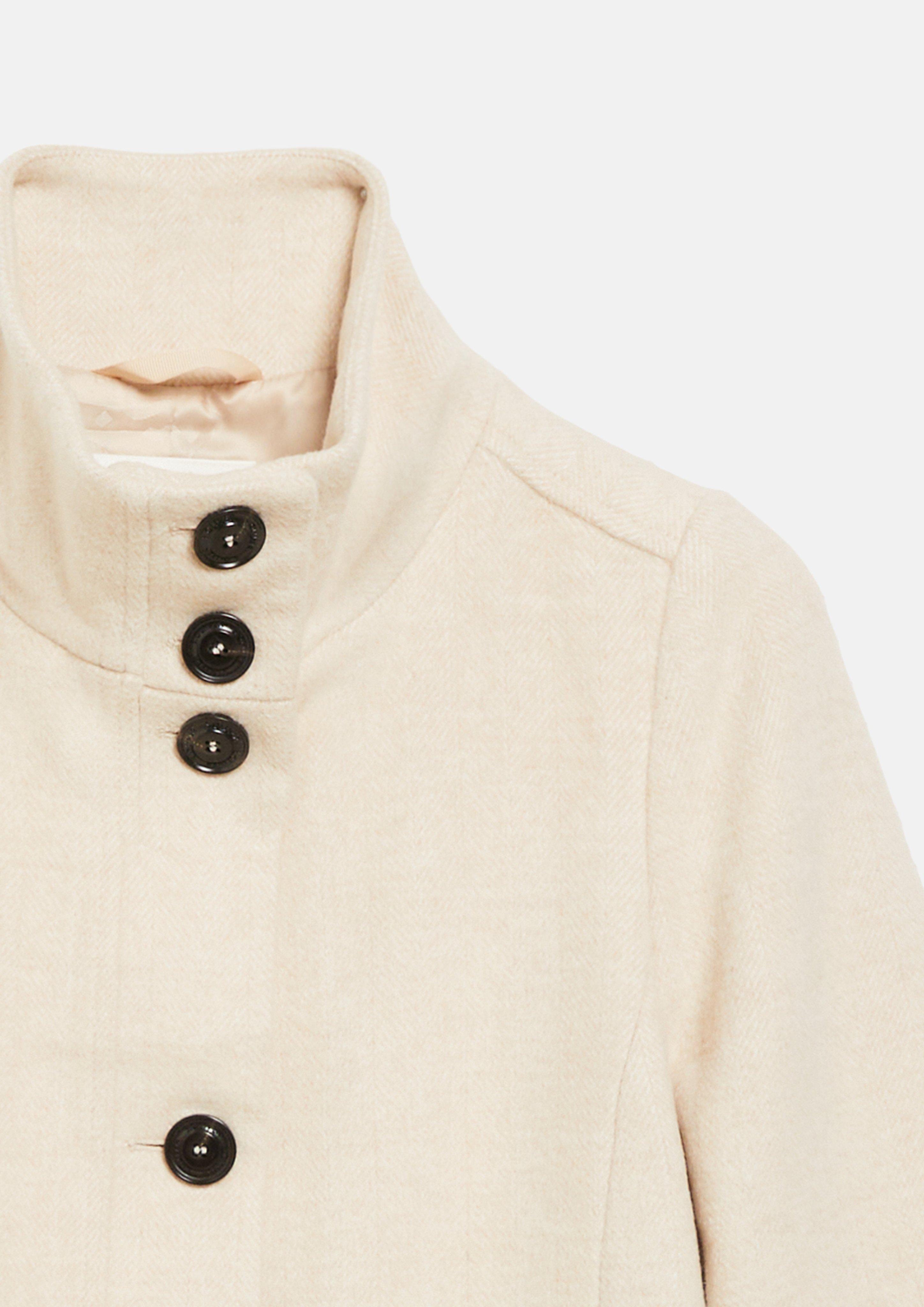 Femmes Manteau d'extérieur en crème de s.Oliver